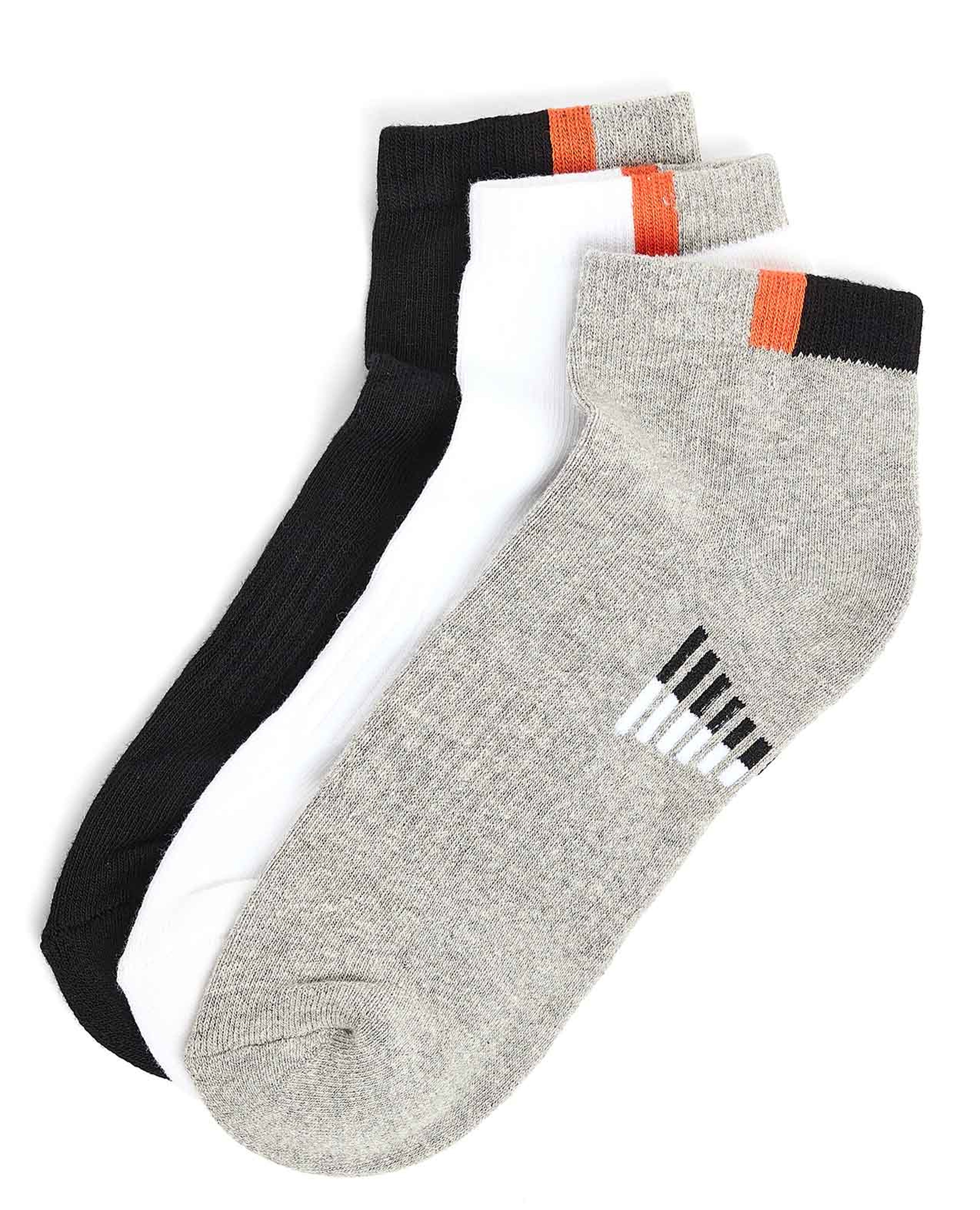 3 Pack Sports Ankle Socks