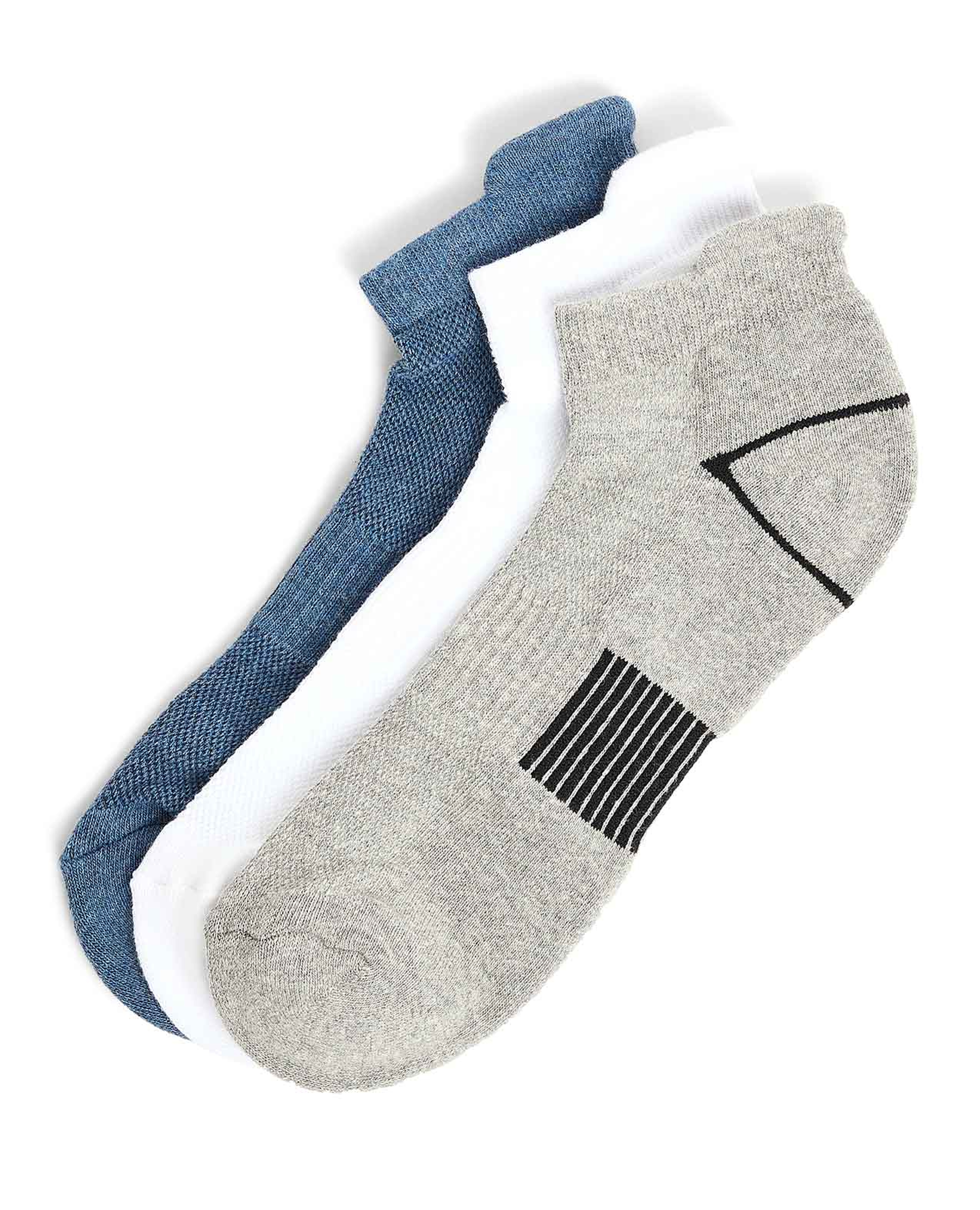 3 Pack Sports Ankle Socks