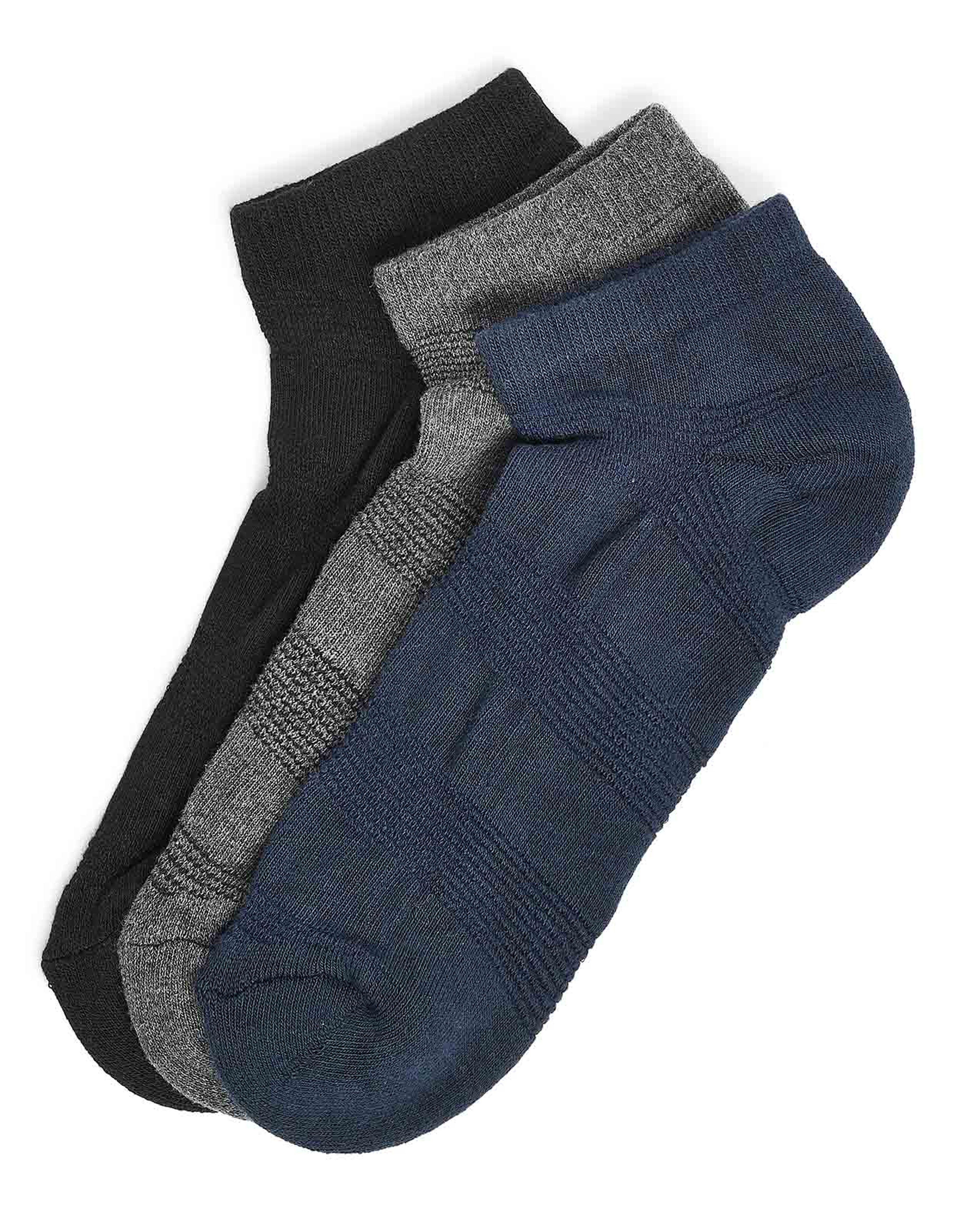 3 Pack Sports Ankle Socks