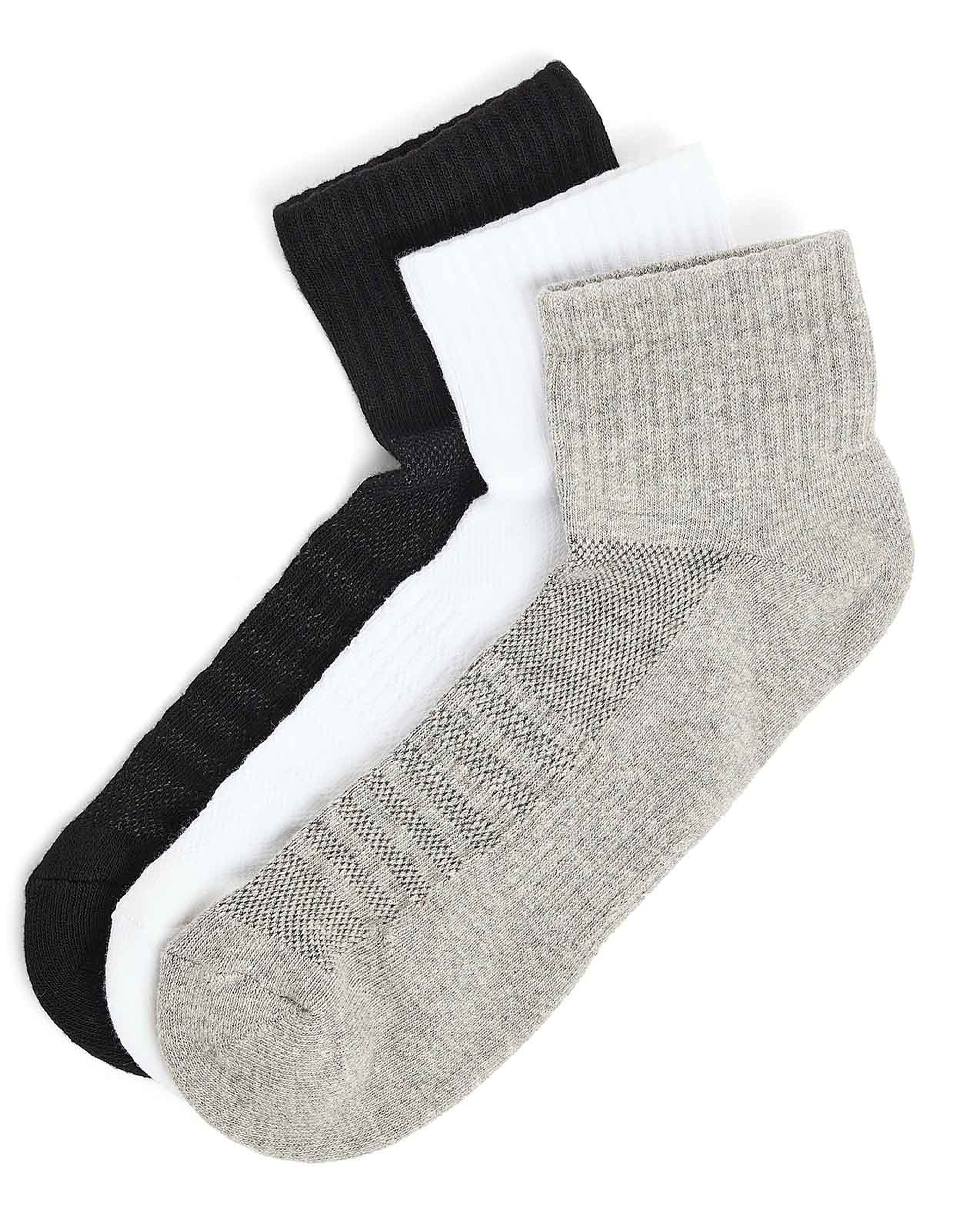3 Pack Sports Ankle Socks