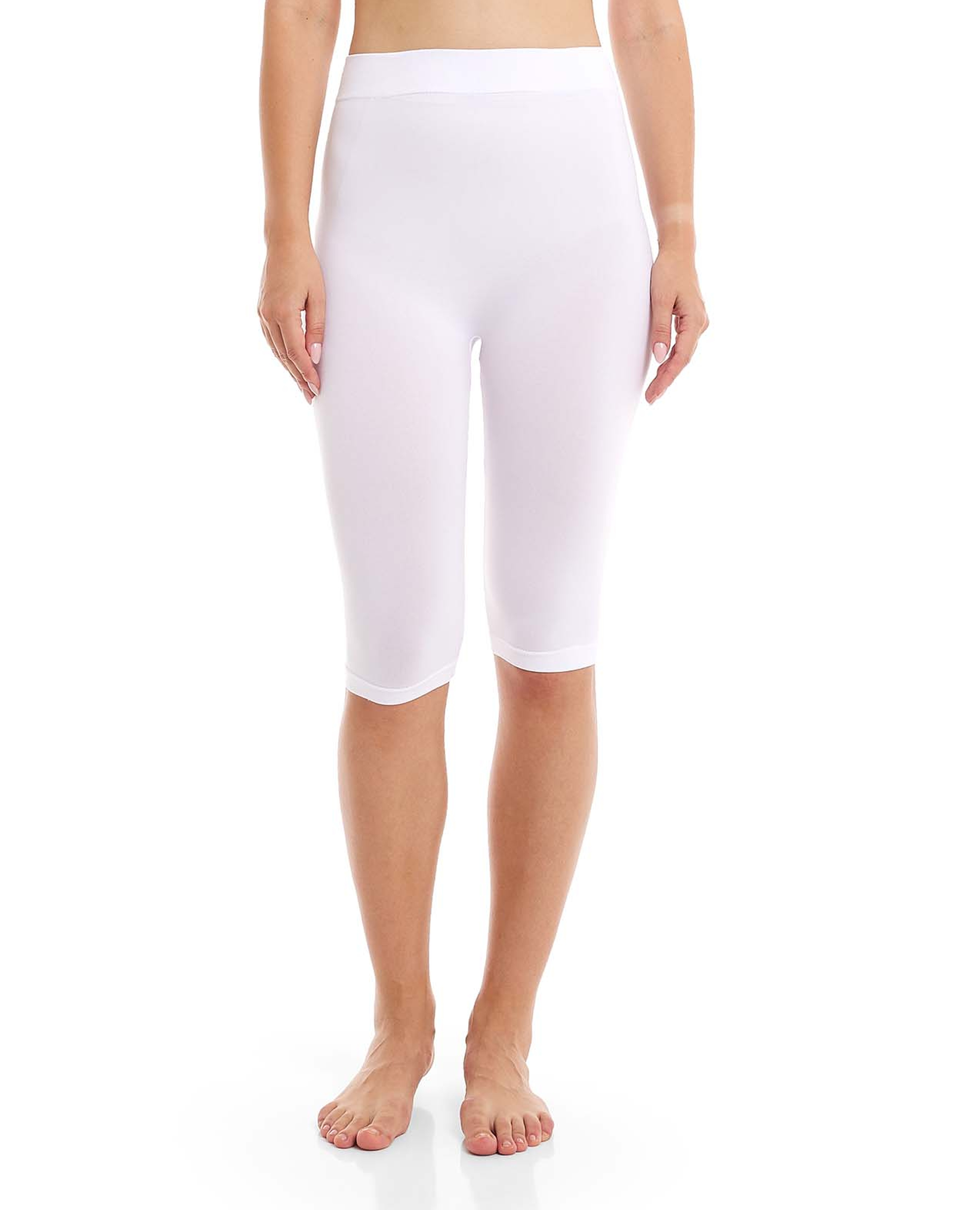 Solid Seamless Biker Shorts