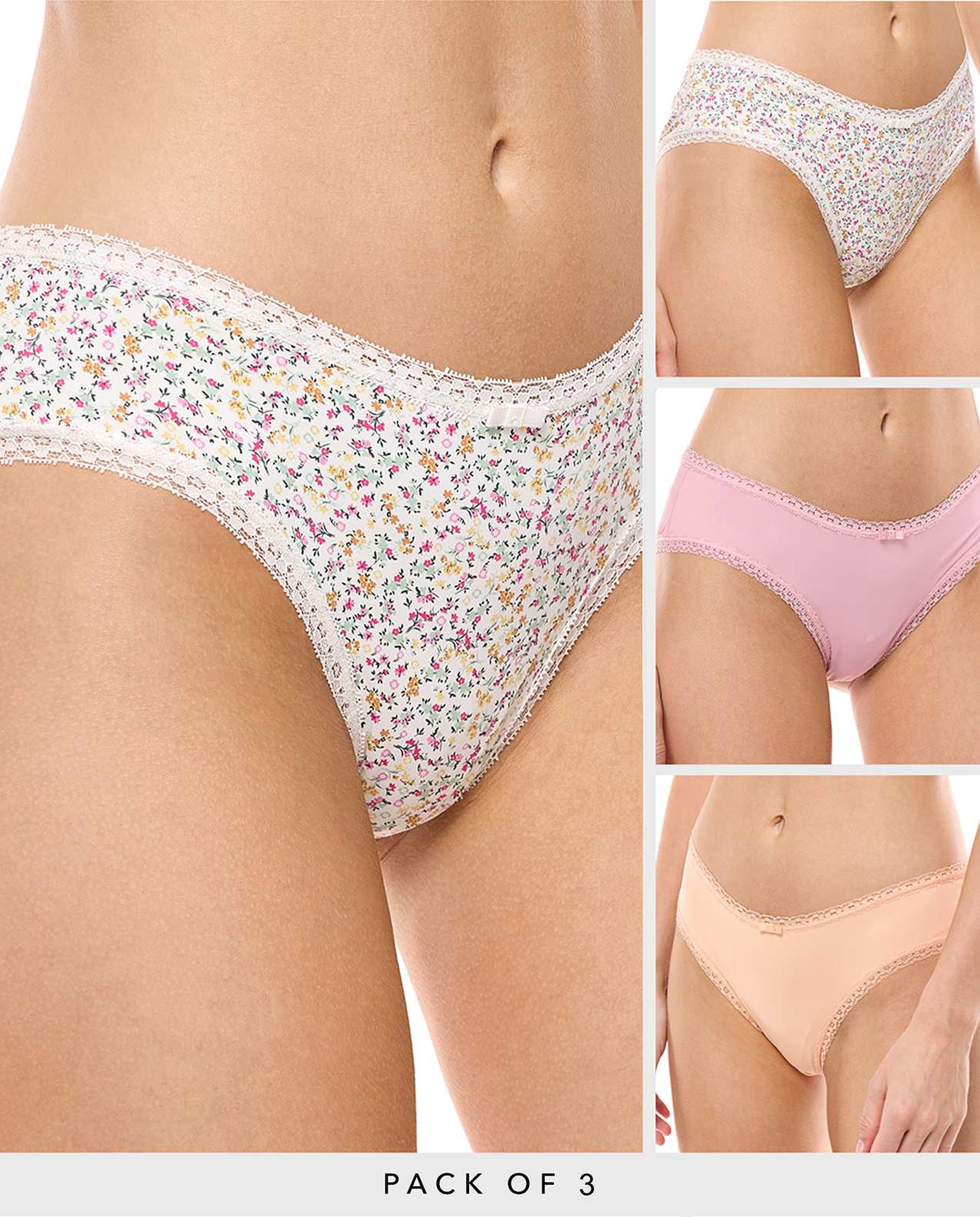 3 Pack Bikini Briefs