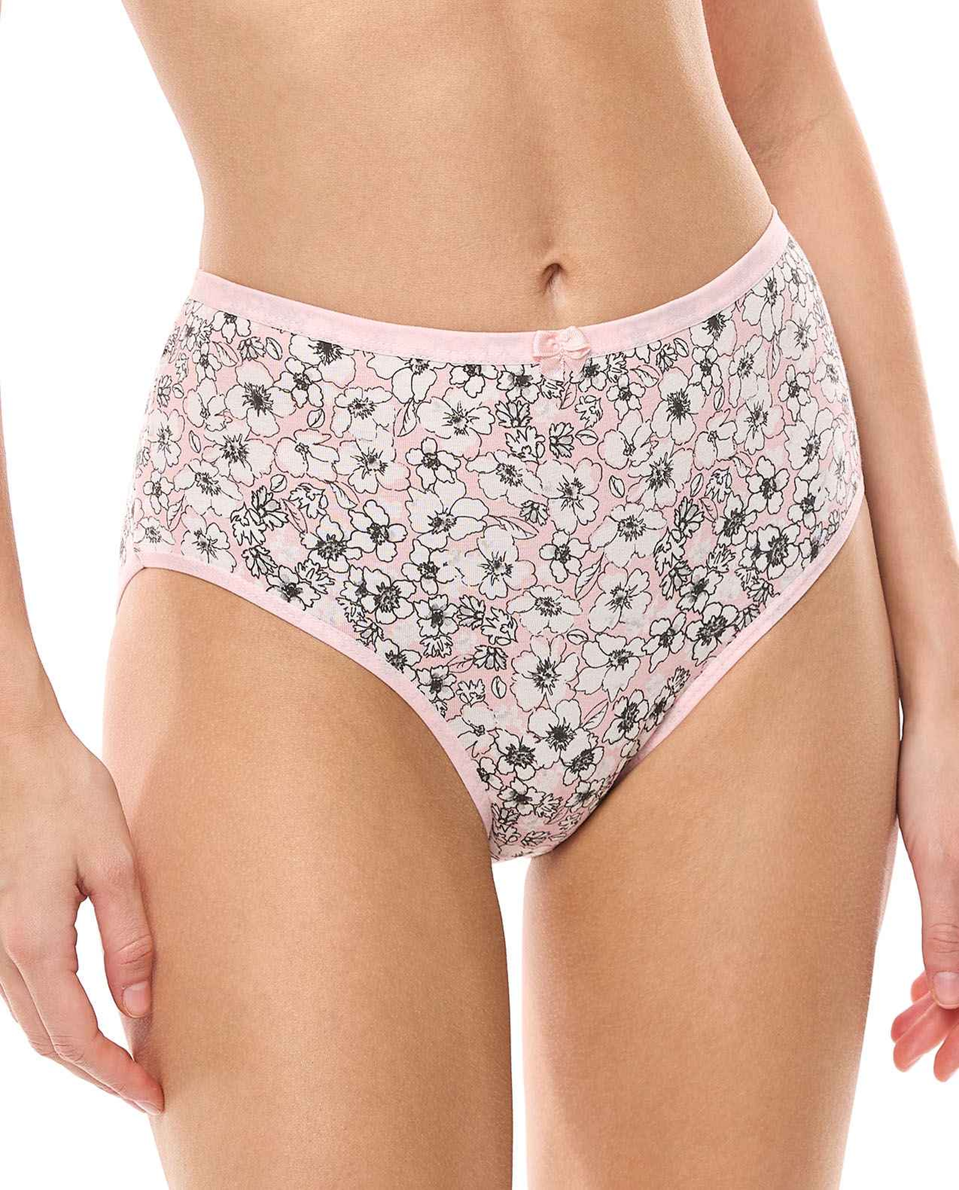 3 Pack Printed Hipster Briefs