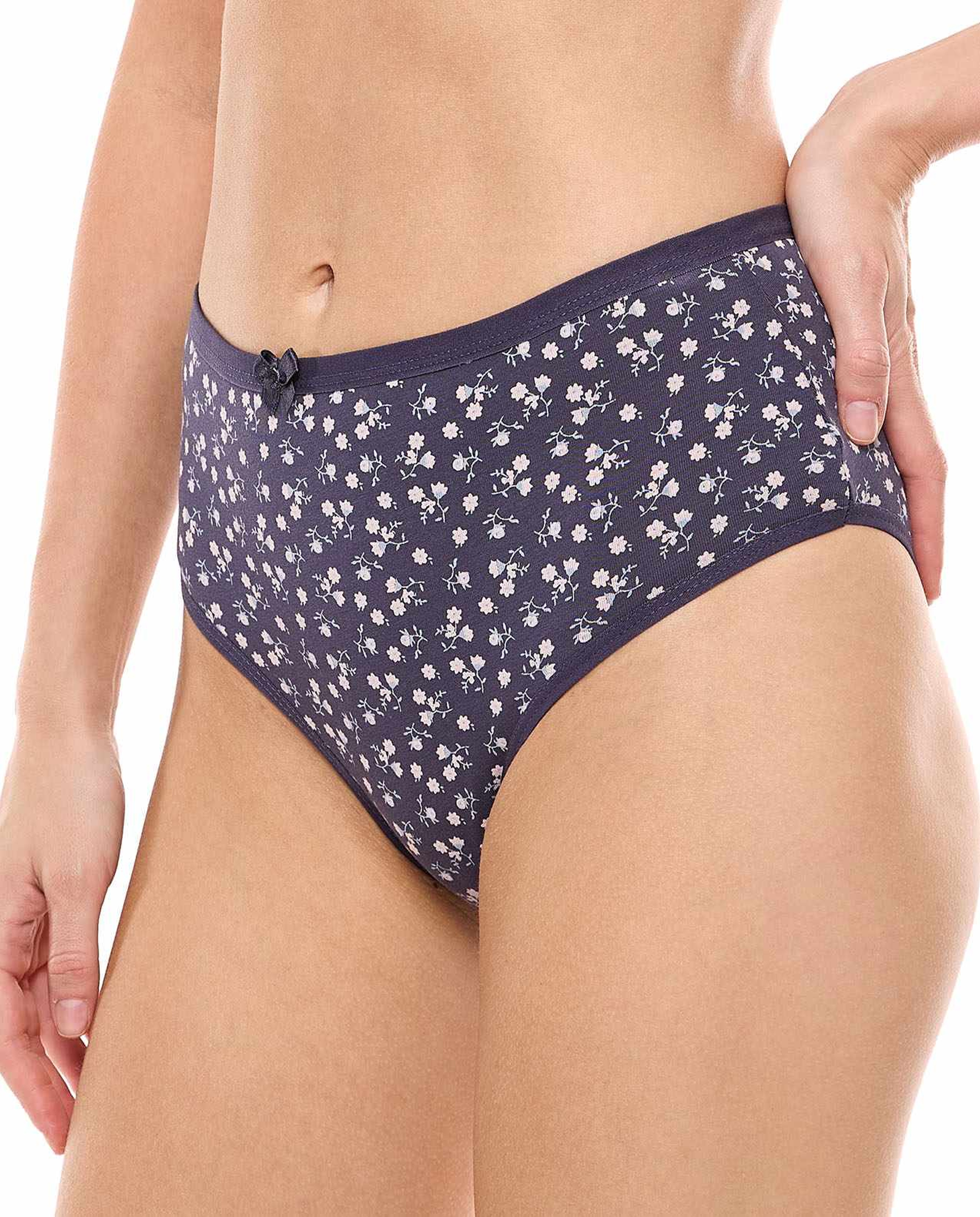 3 Pack Printed Hipster Briefs