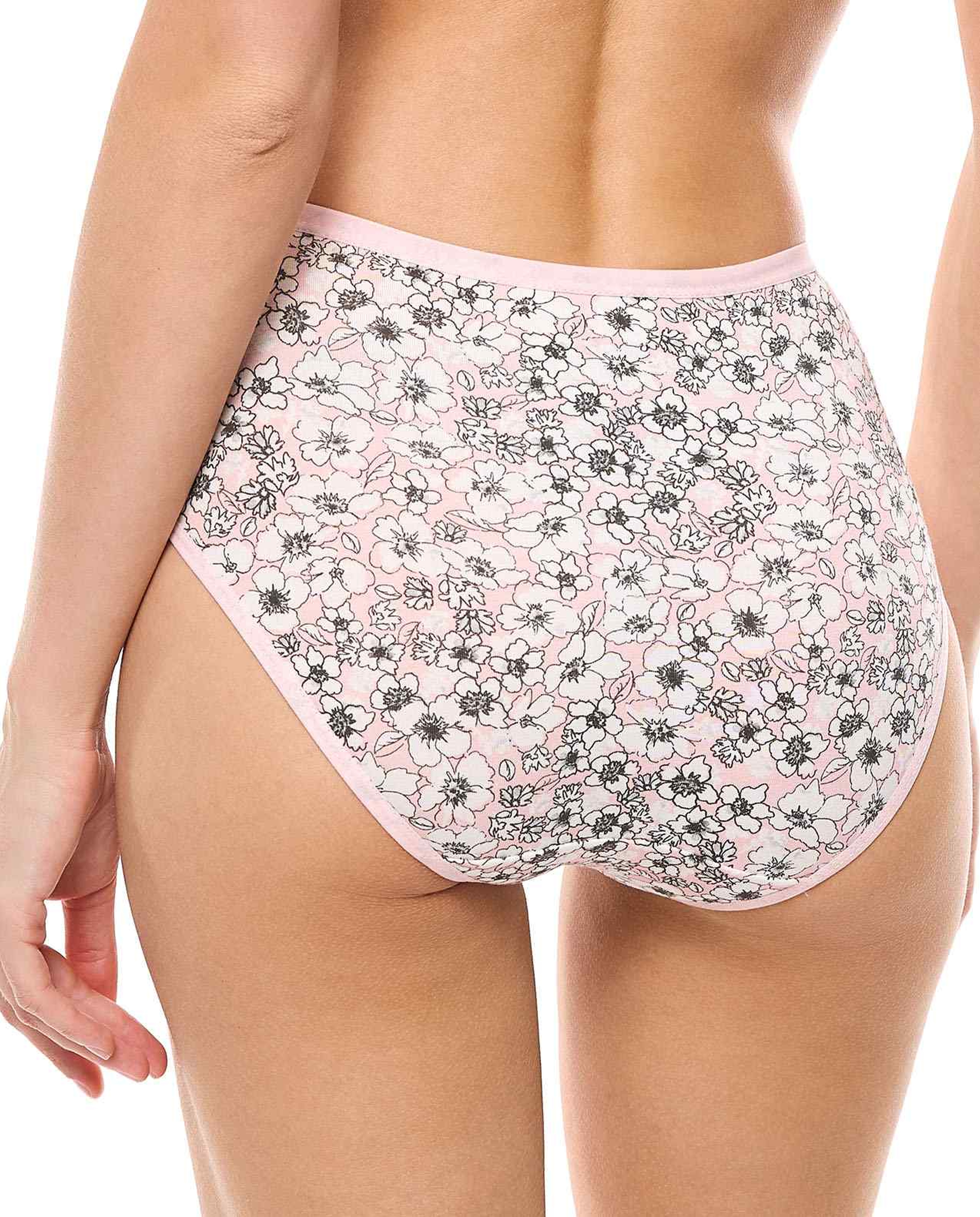 3 Pack Printed Hipster Briefs