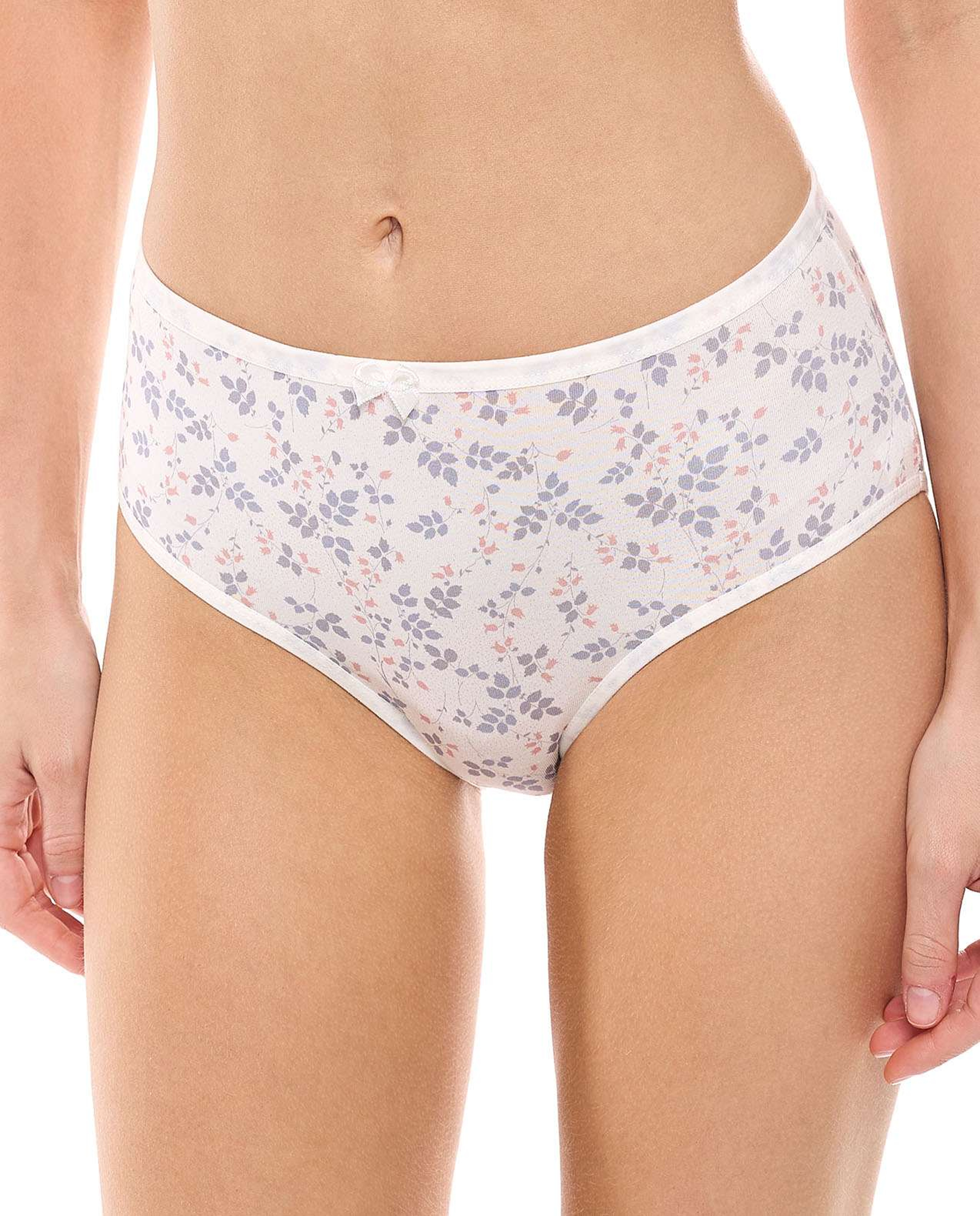3 Pack Printed Hipster Briefs