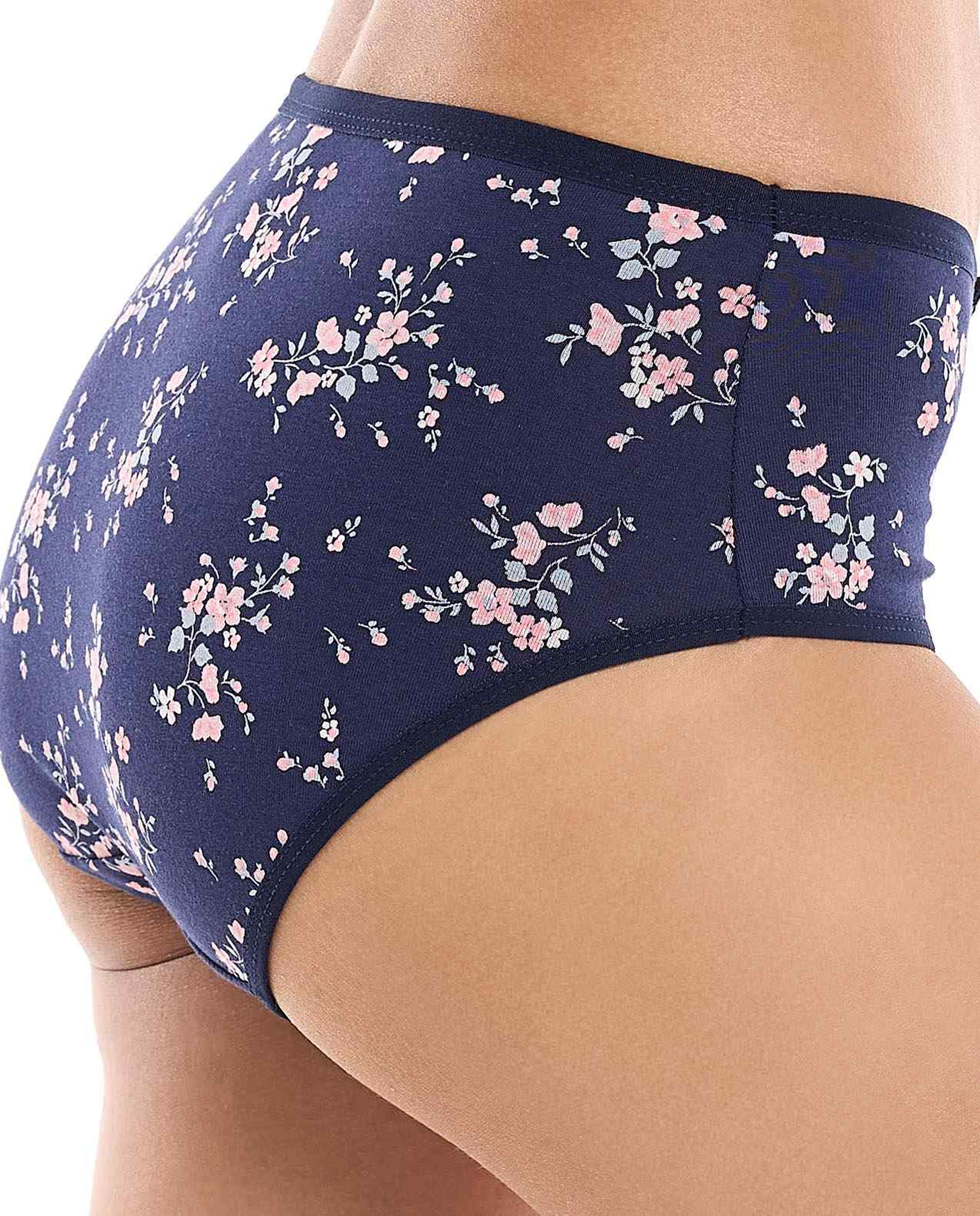 3 Pack Printed Hipster Briefs