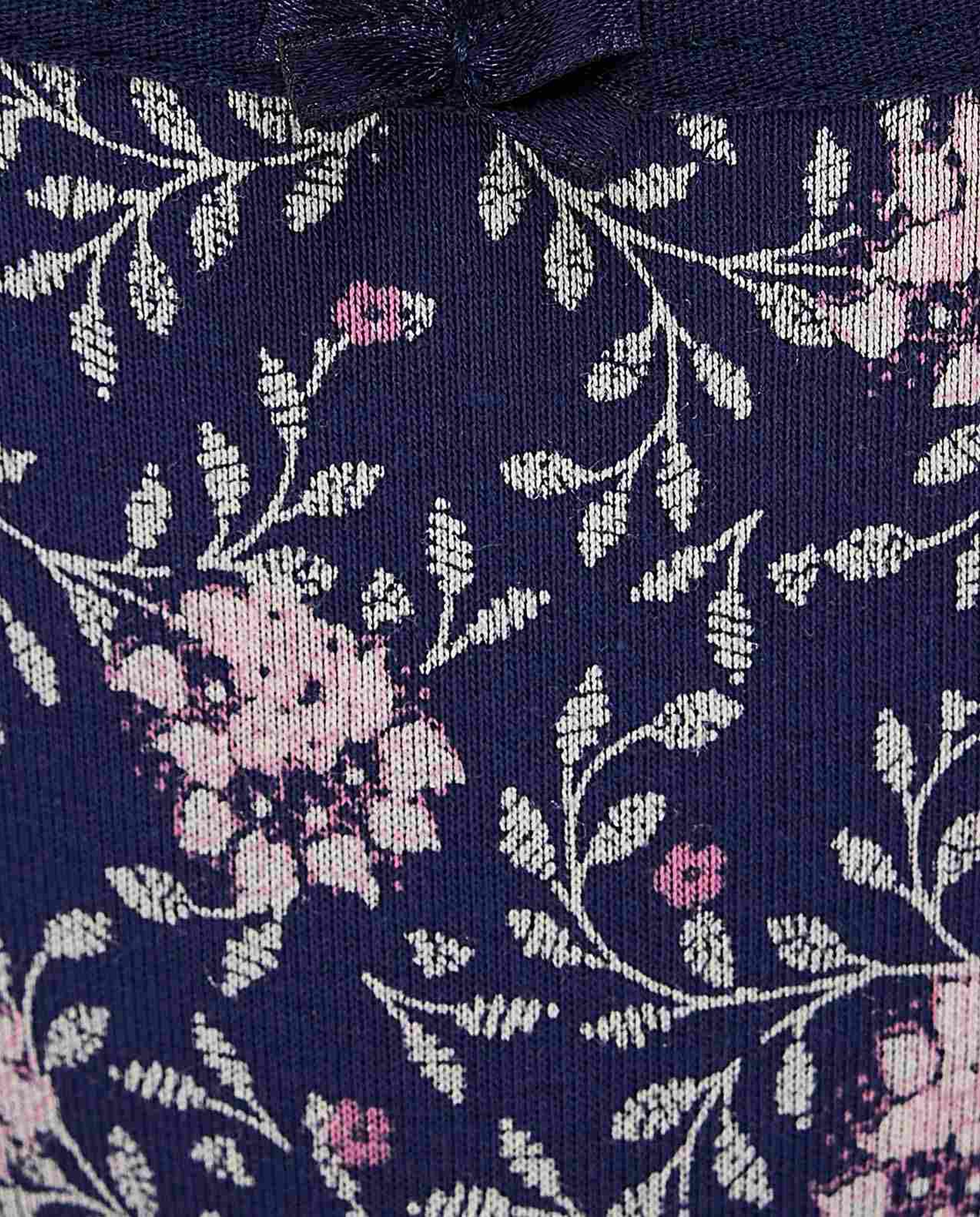 3 Pack Printed Lace Trim Brazilian Briefs