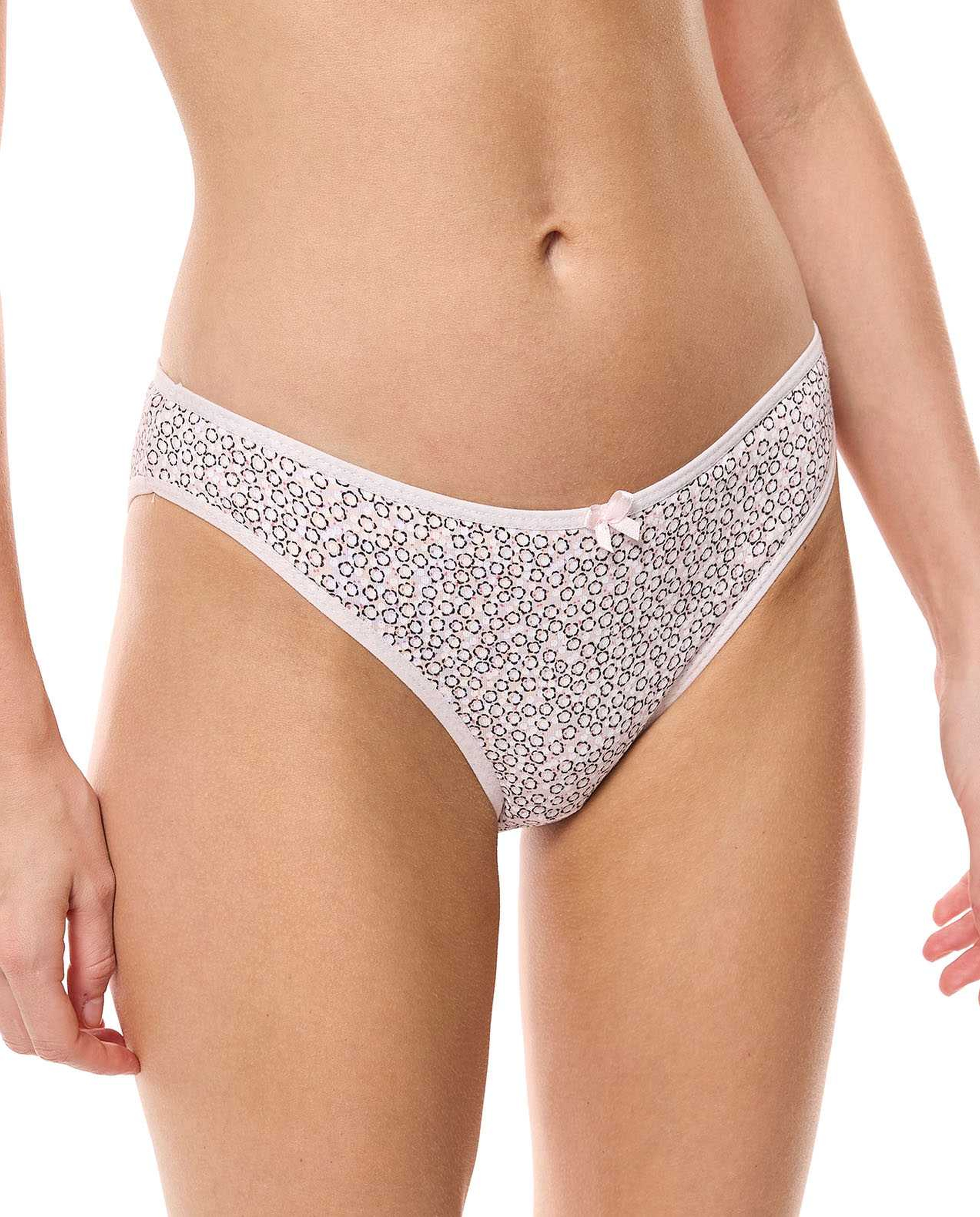 3 Pack Printed Bikini Briefs