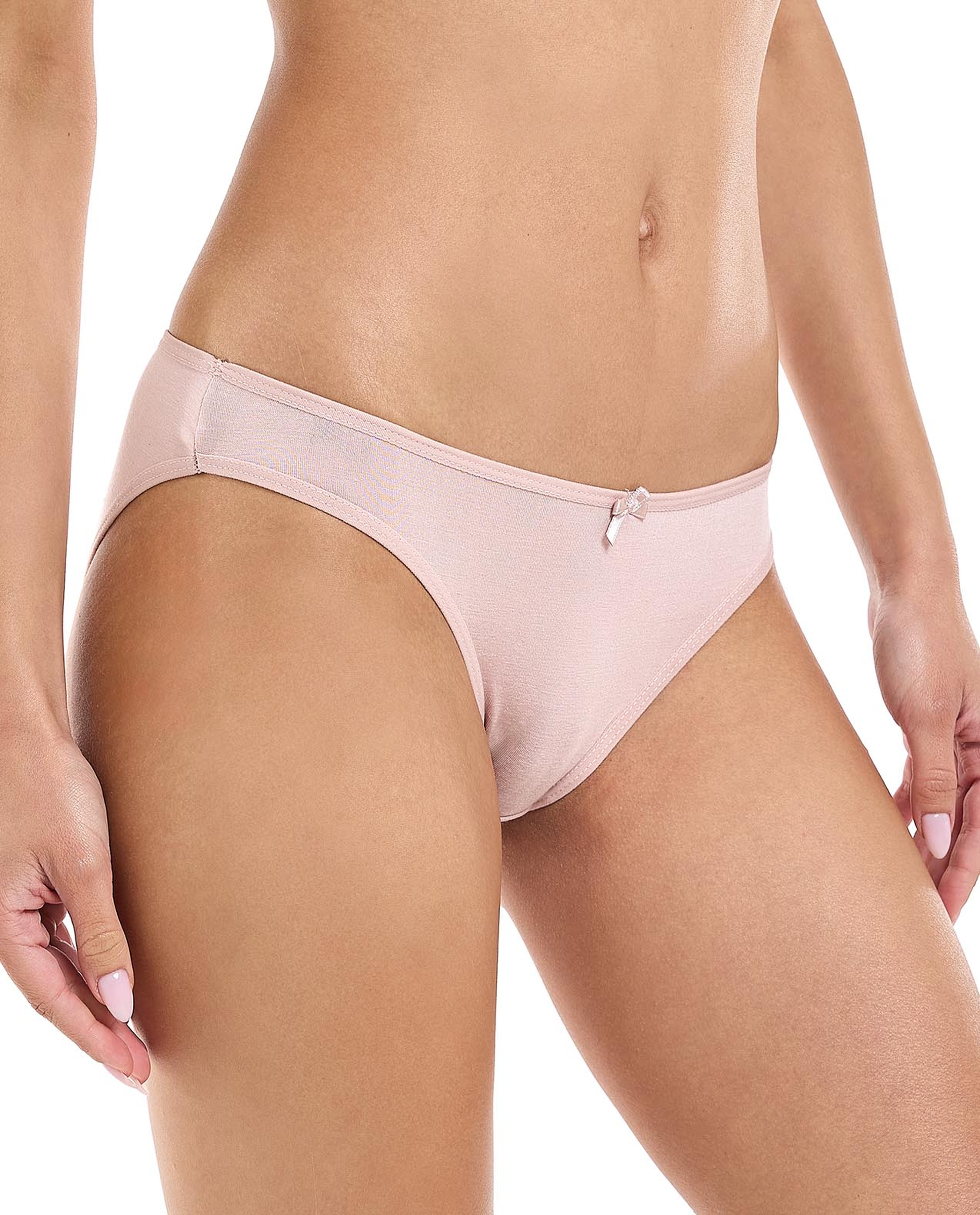 3 Pack Solid Bikini Briefs