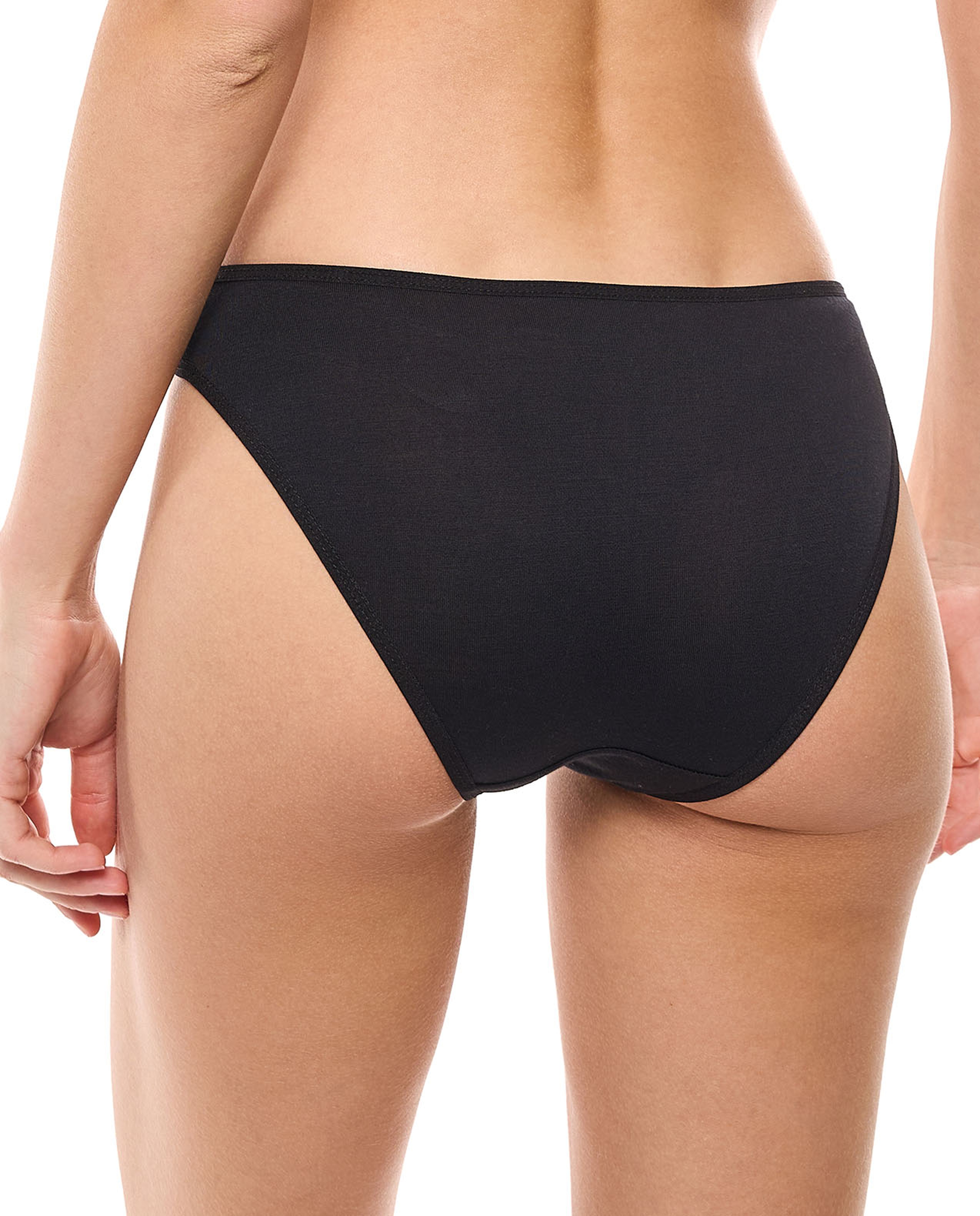 3 Pack Solid Bikini Briefs