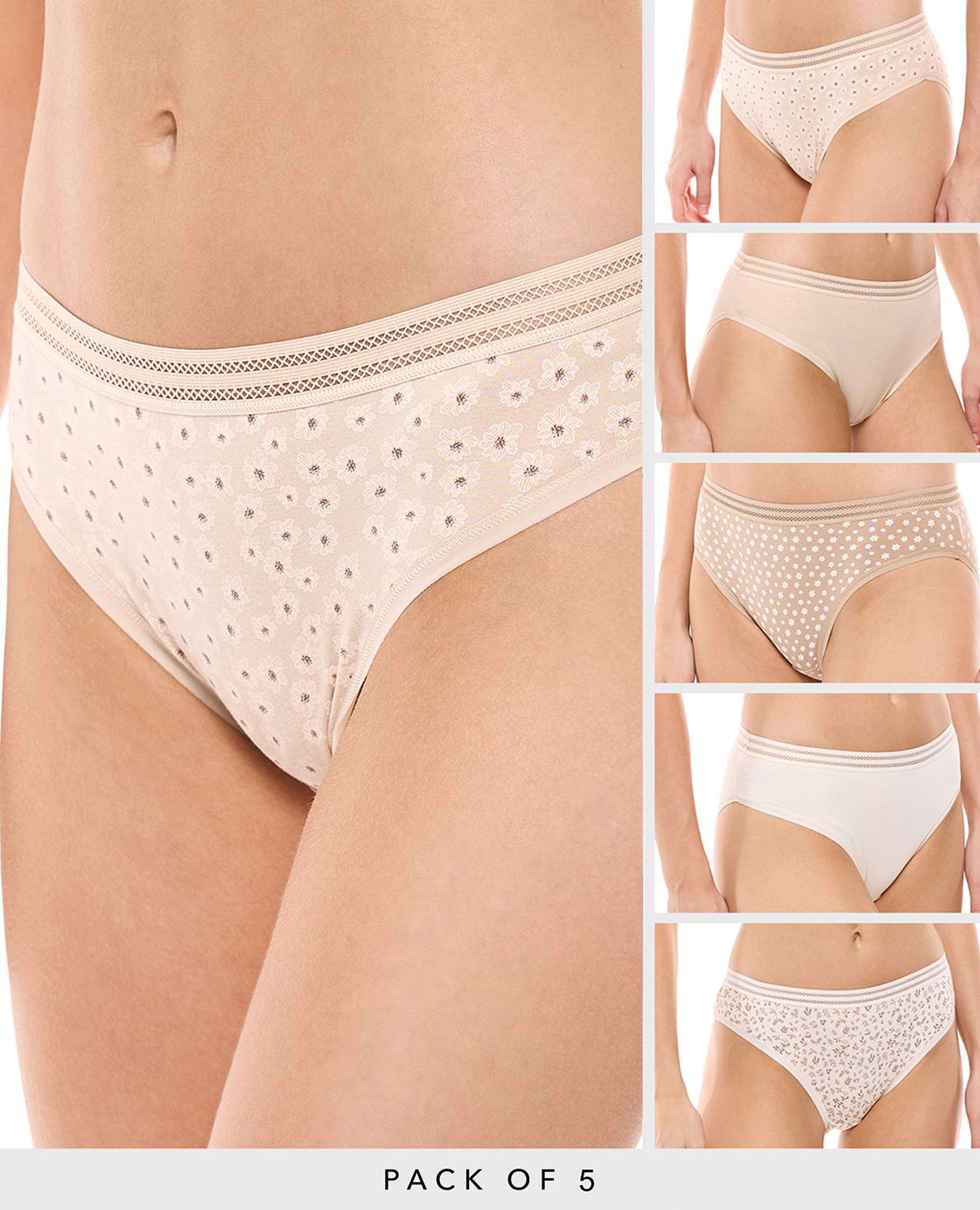 5 Pack Bikini Briefs