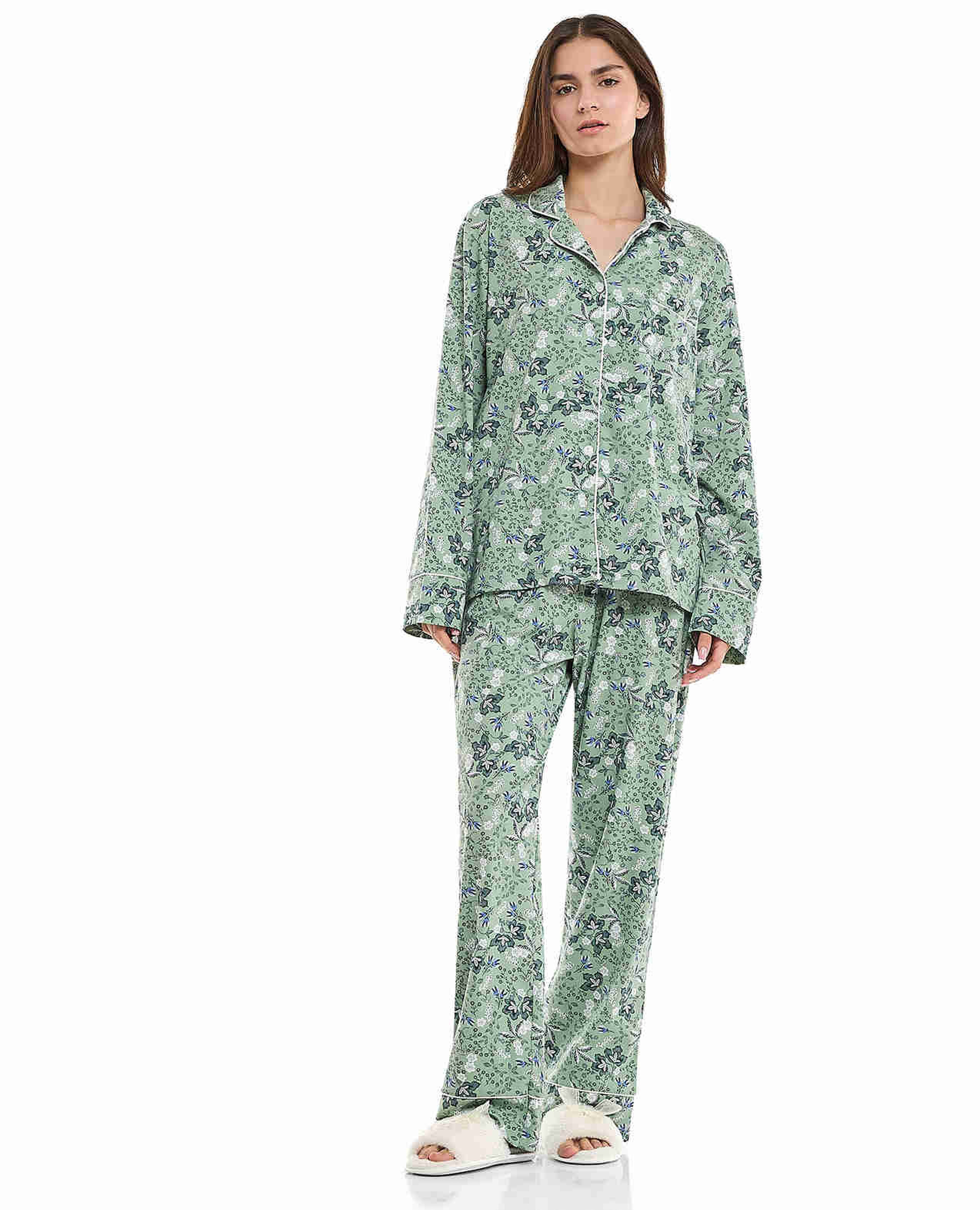 Floral Printed Pyjama Set