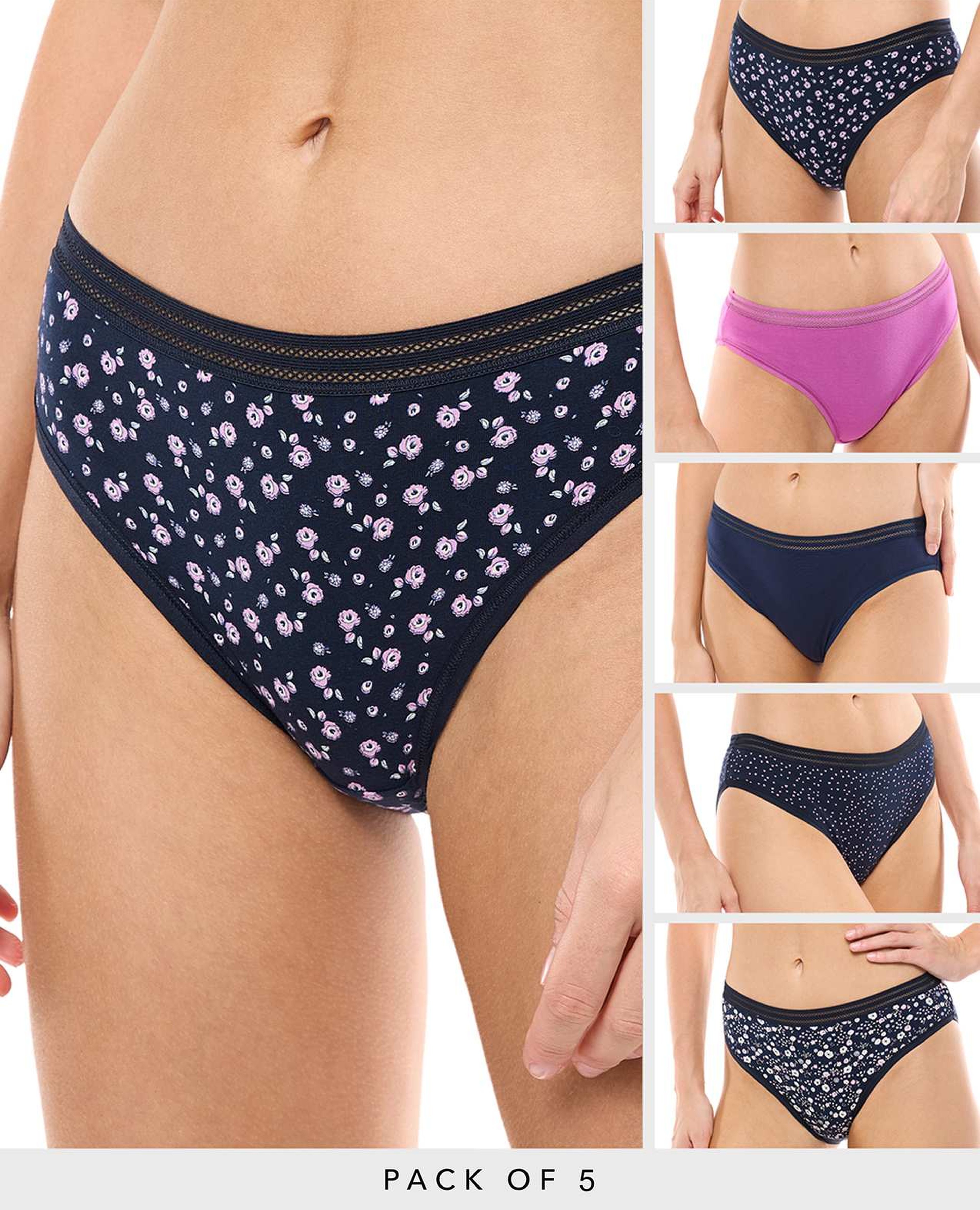 5 Pack Bikini Briefs