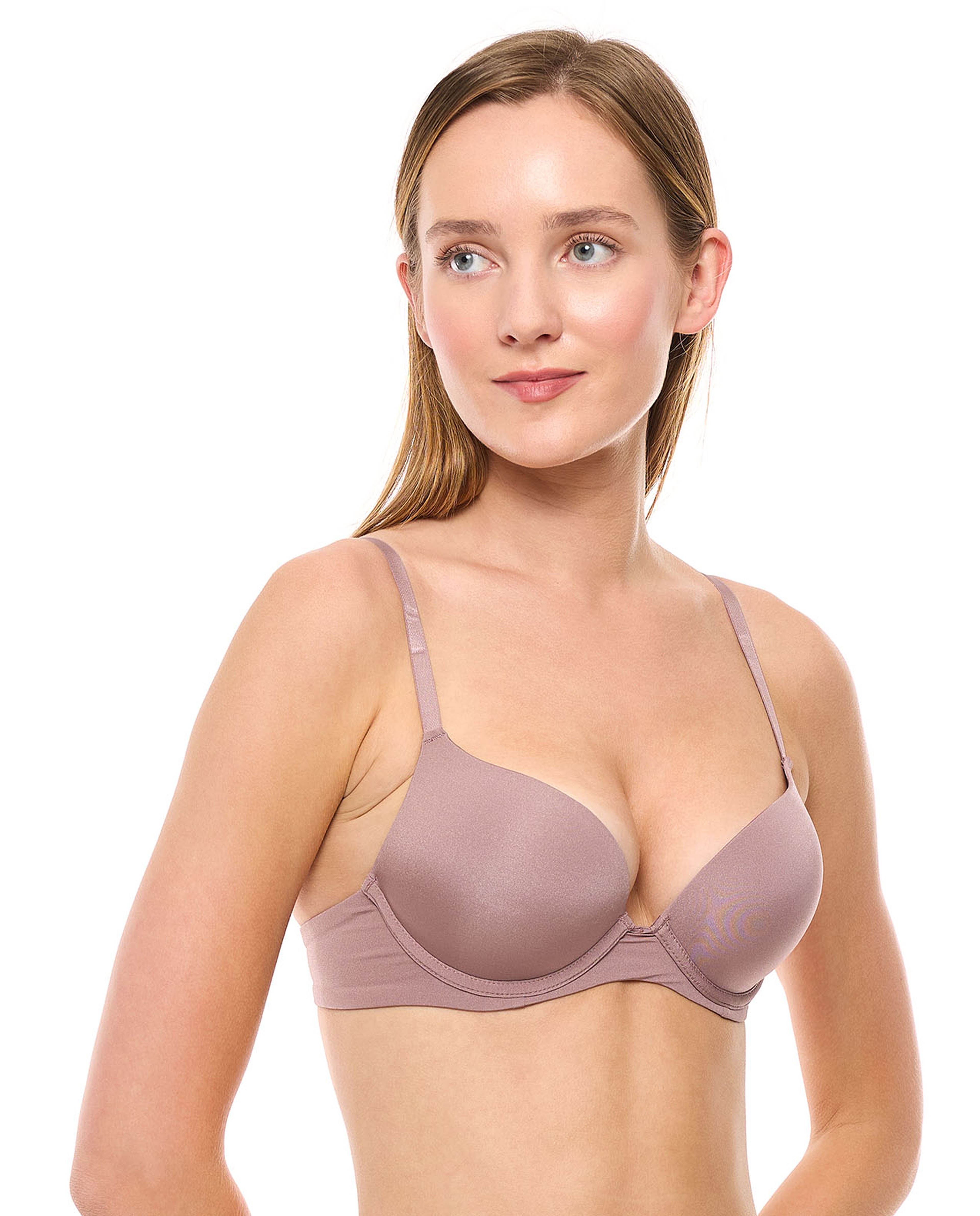 2 Pack Solid Push-Up Bras