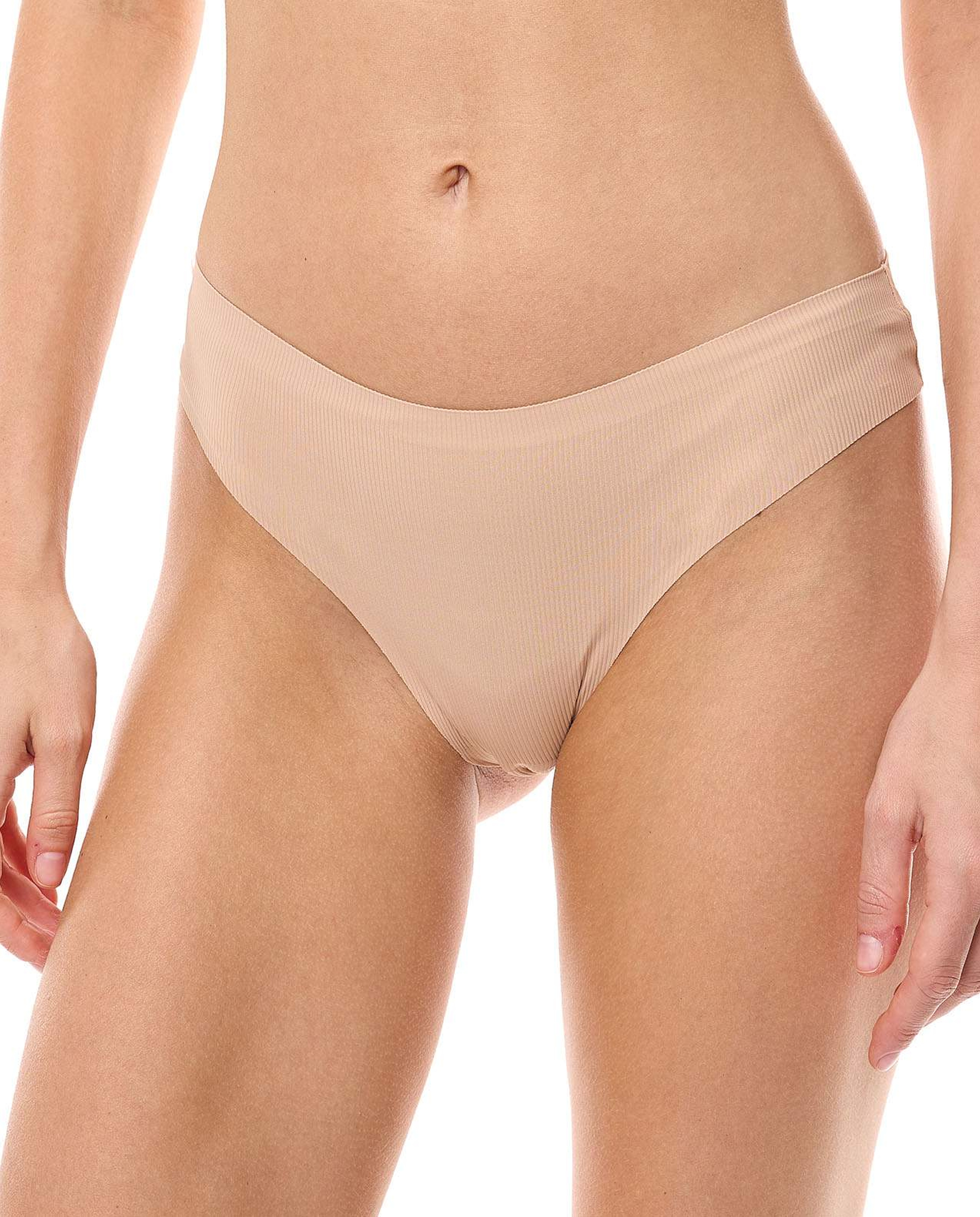 3 Pack Solid Seamless Bikini Briefs