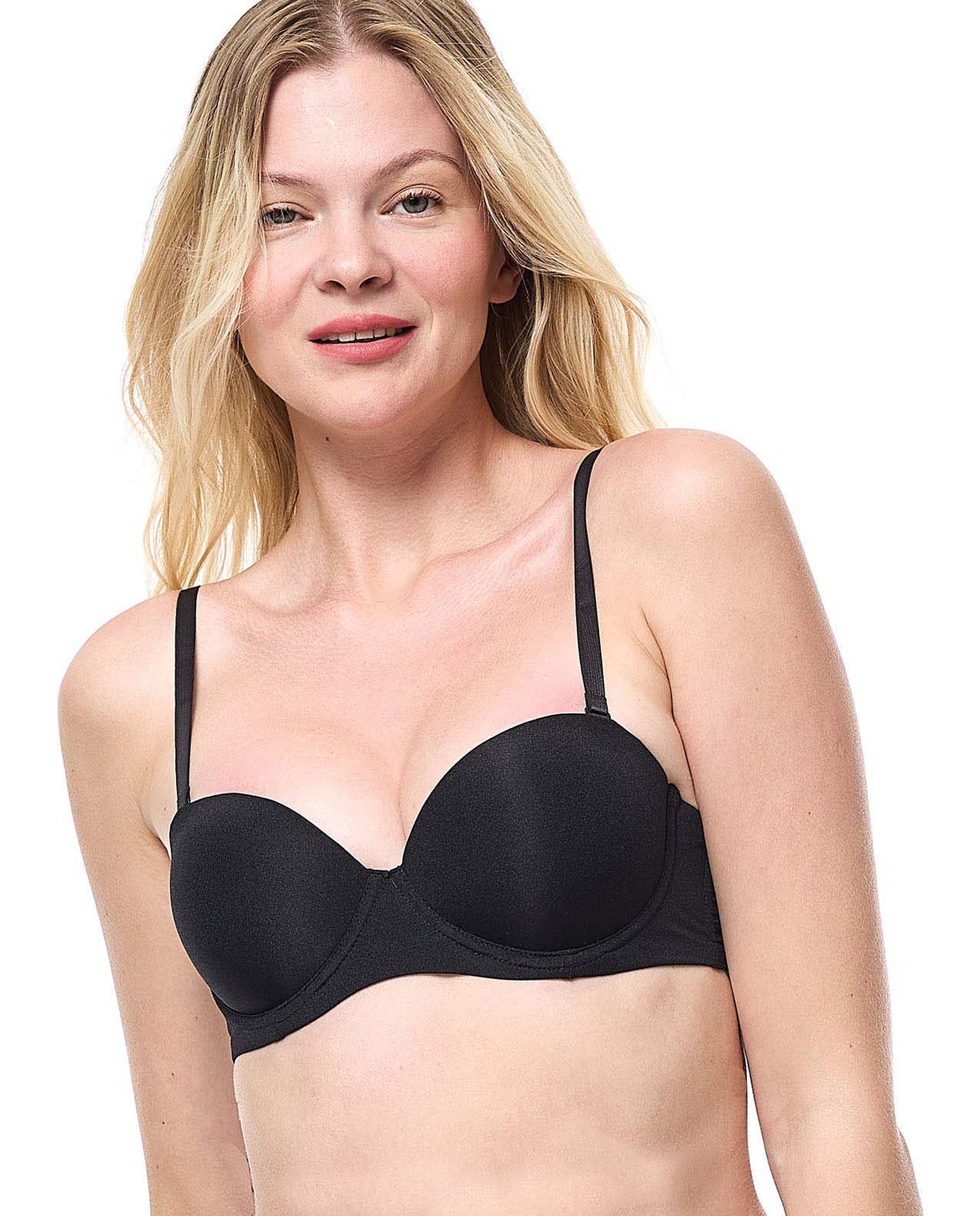 2 Pack Solid Push-Up Bras