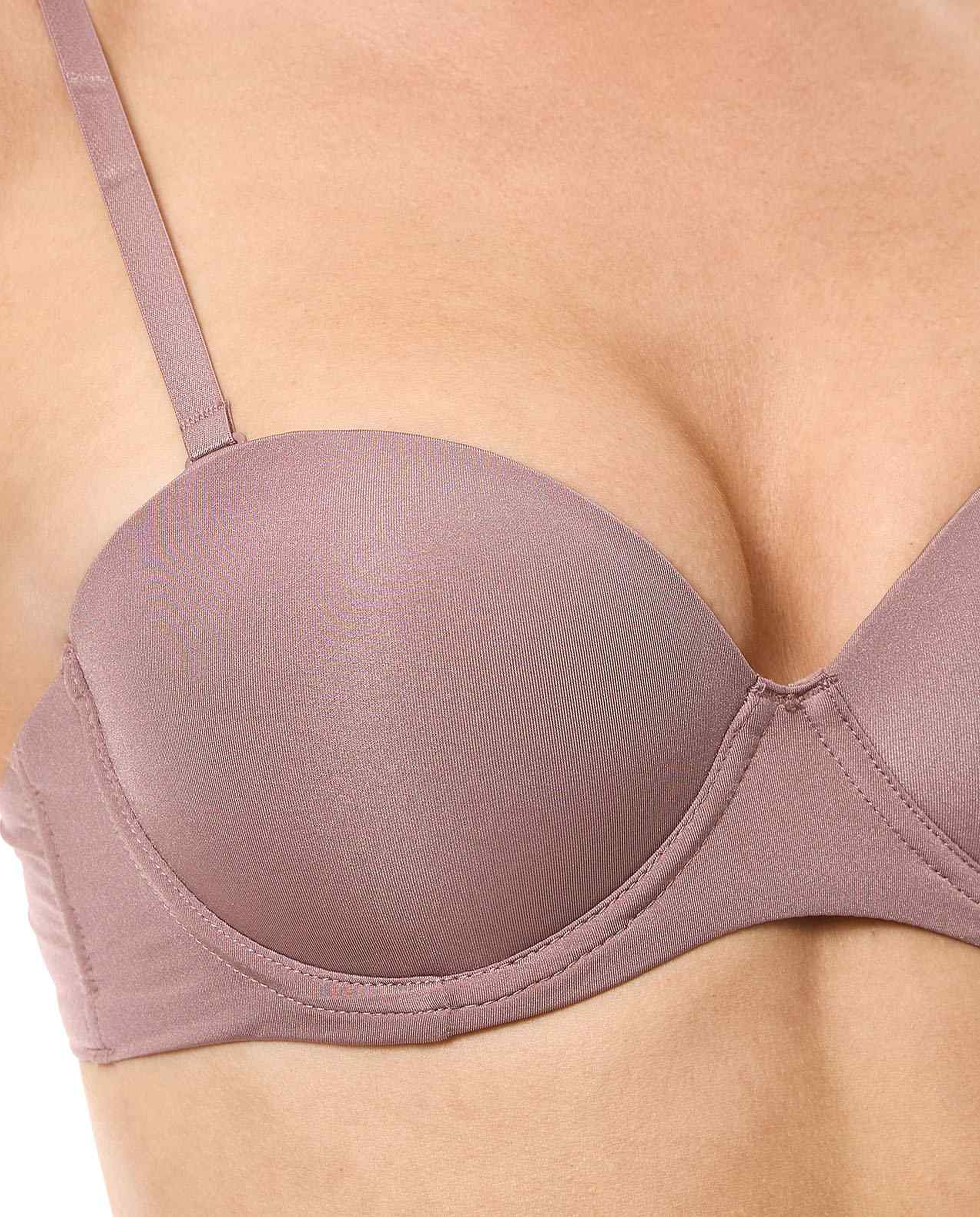 2 Pack Solid Push-Up Bras