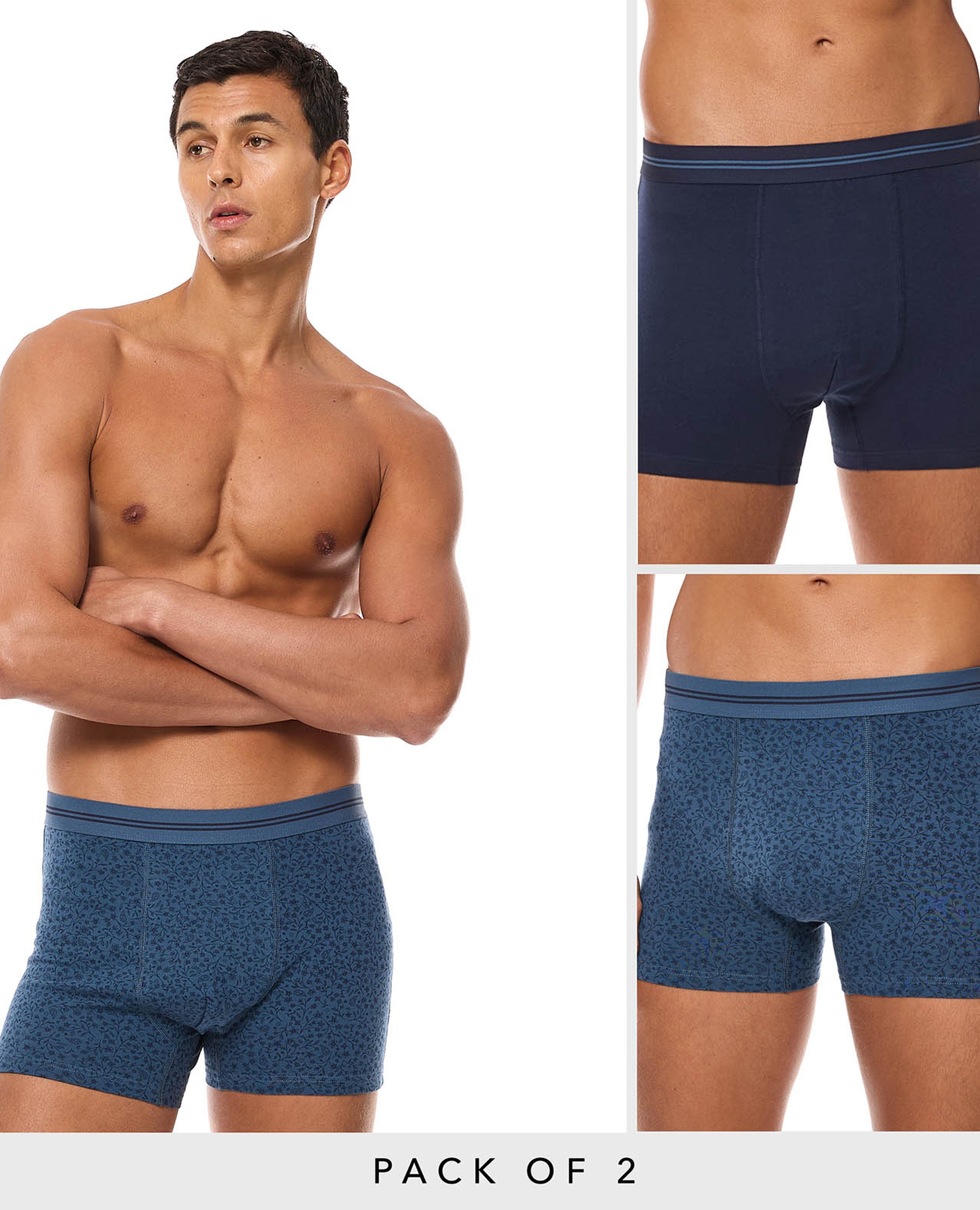 2 Pack Boxer Briefs