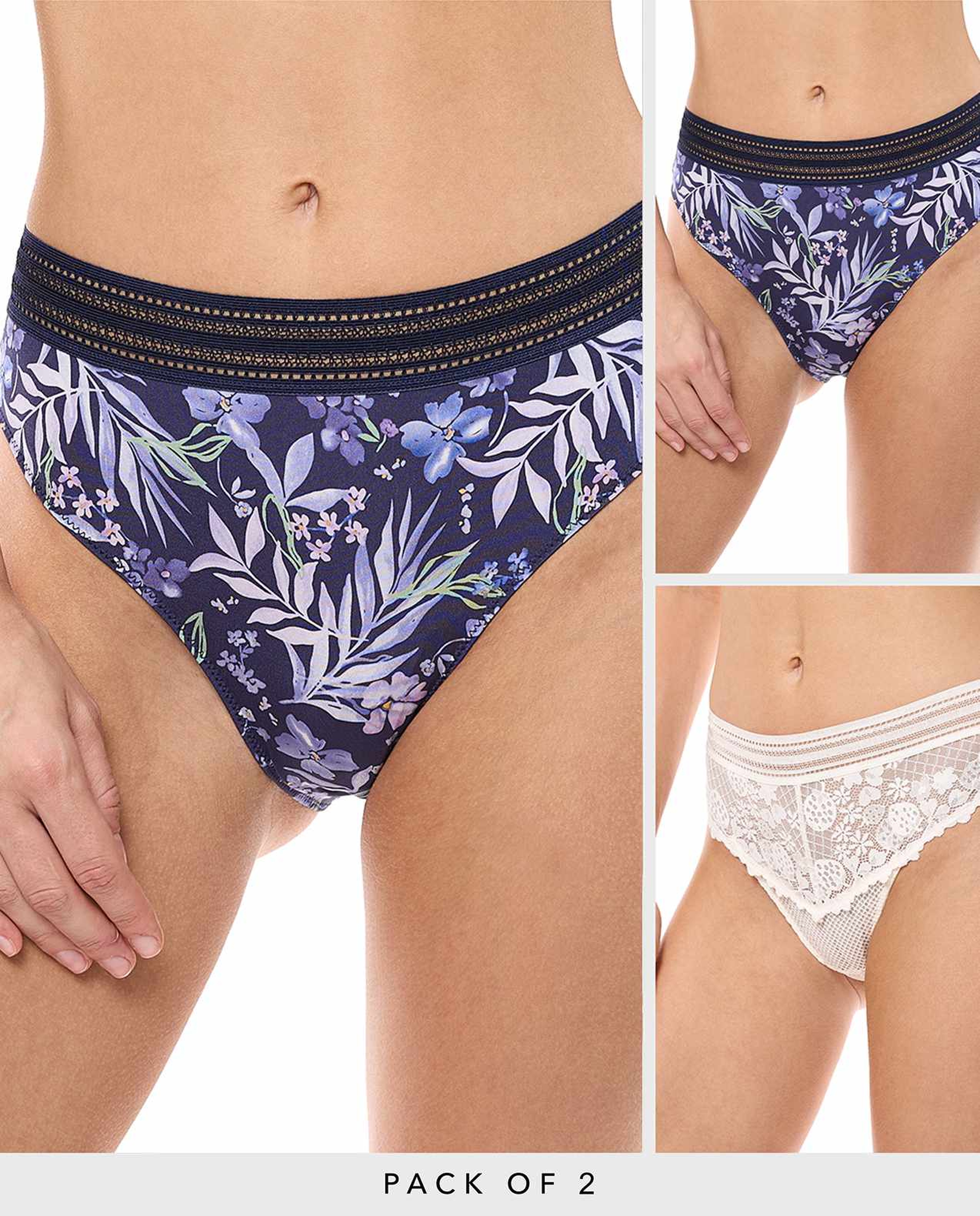 2 Pack Brazilian Briefs