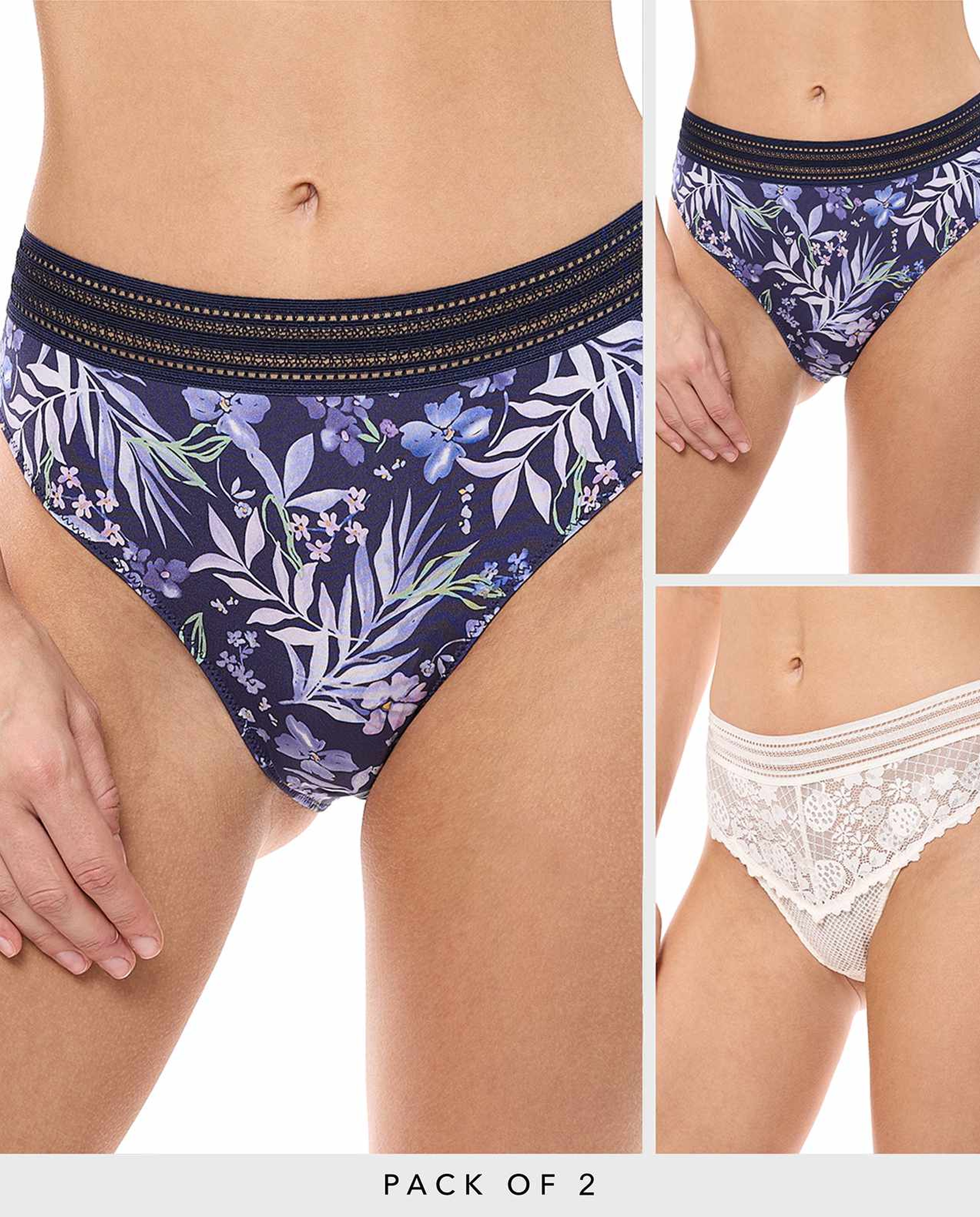 2 Pack Brazilian Briefs