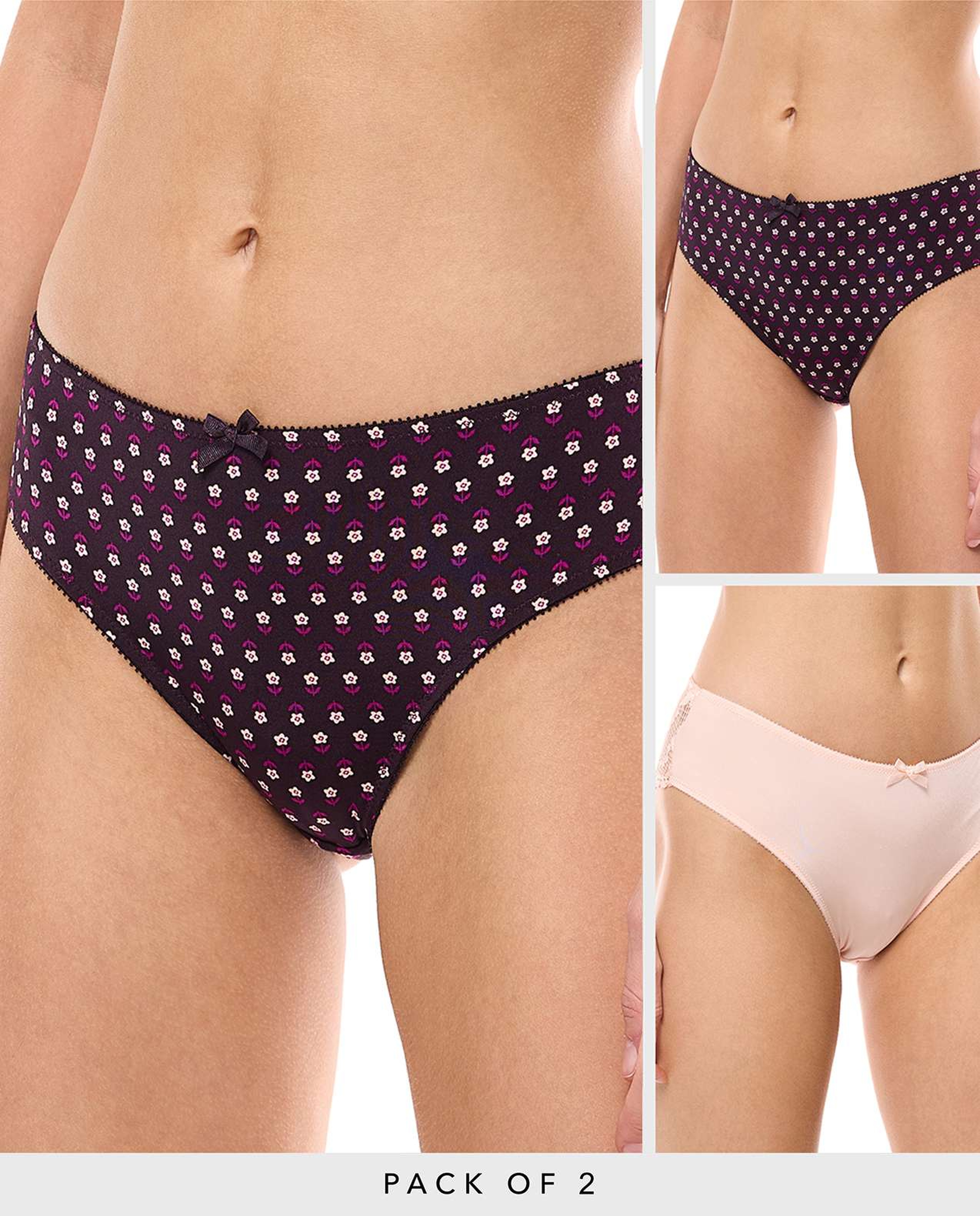 2 Pack Brazilian Briefs