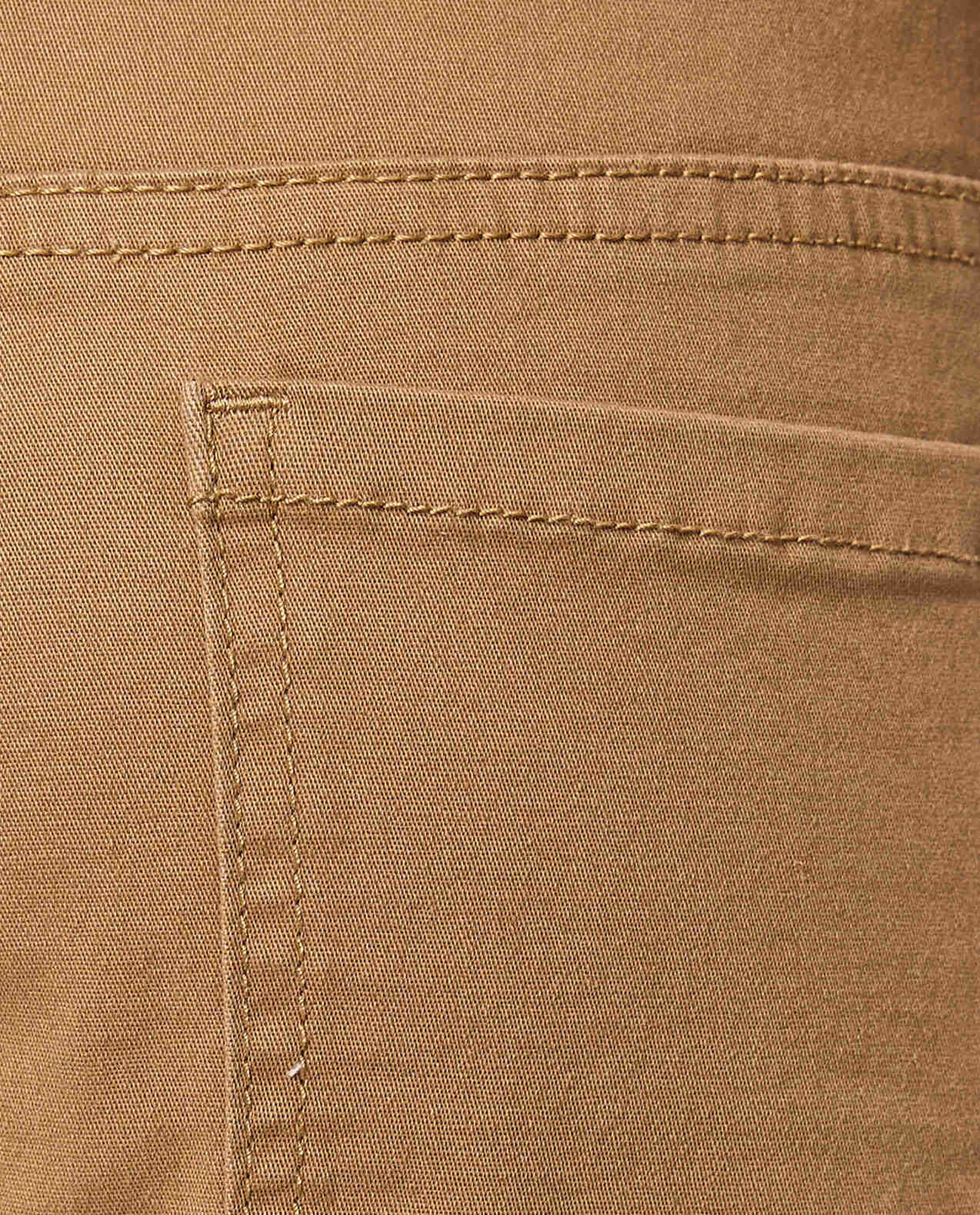 Solid Jogger Pants with Drawstring Waist