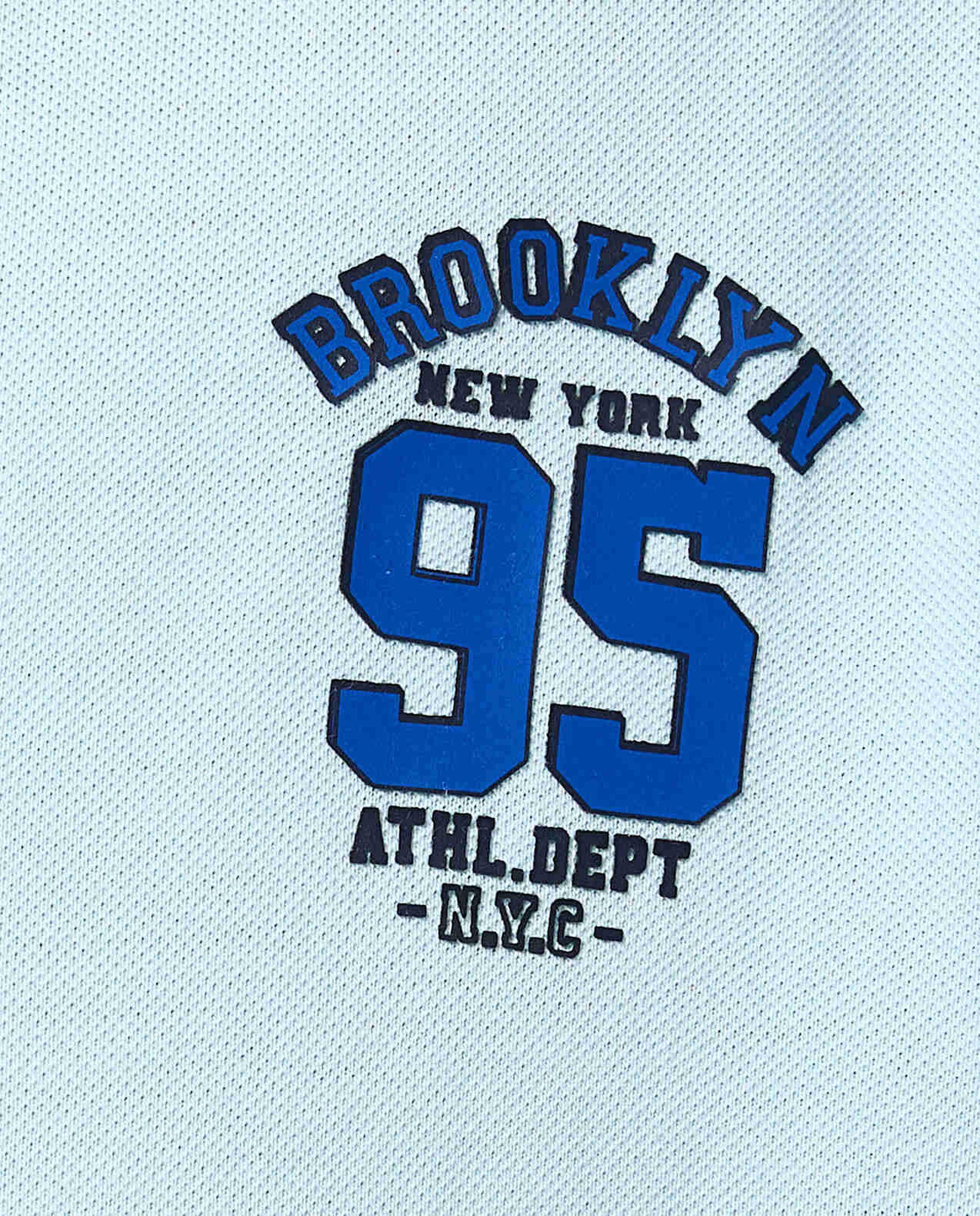 Printed Polo T-Shirt with Short Sleeves