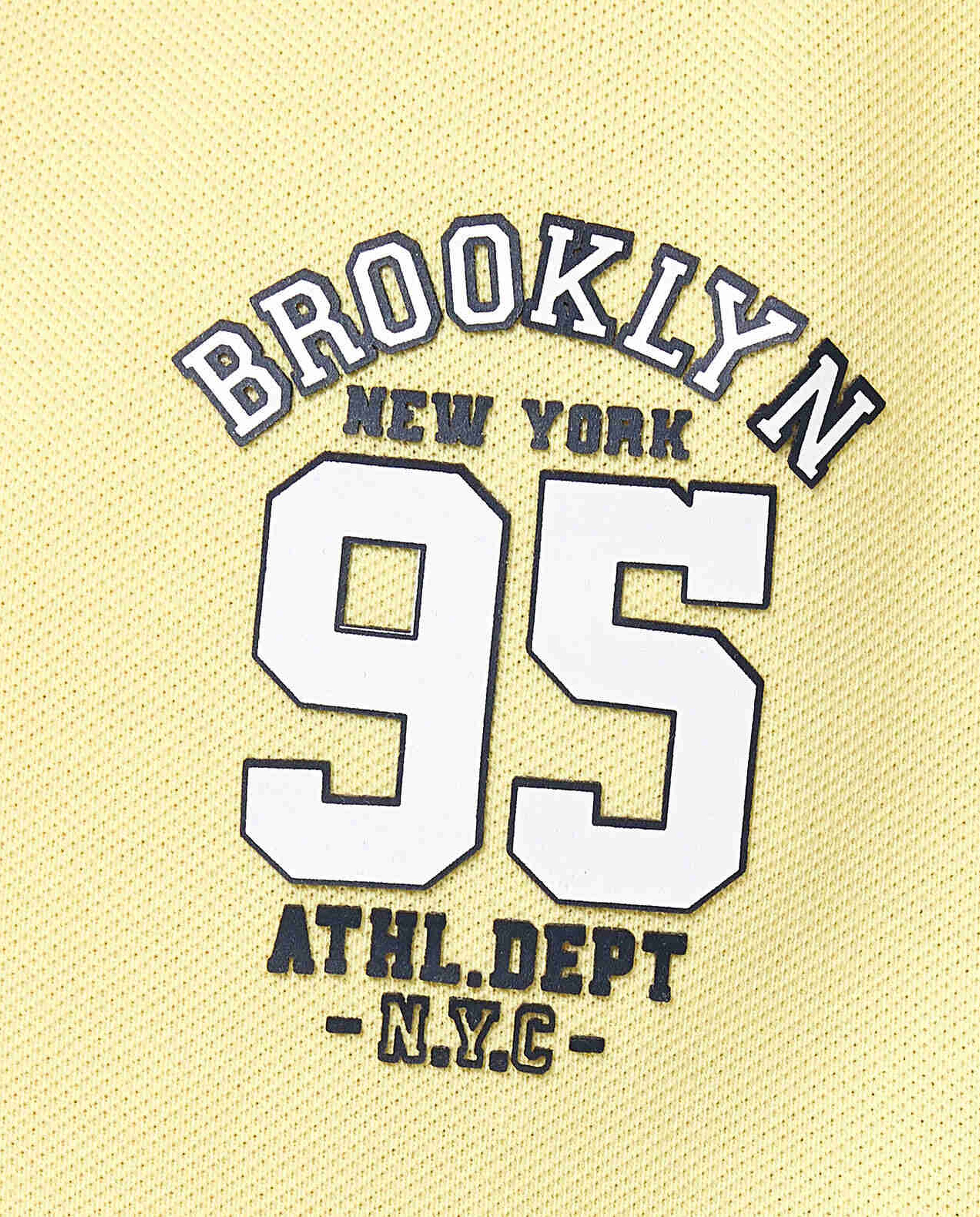 Printed Polo T-Shirt with Short Sleeves