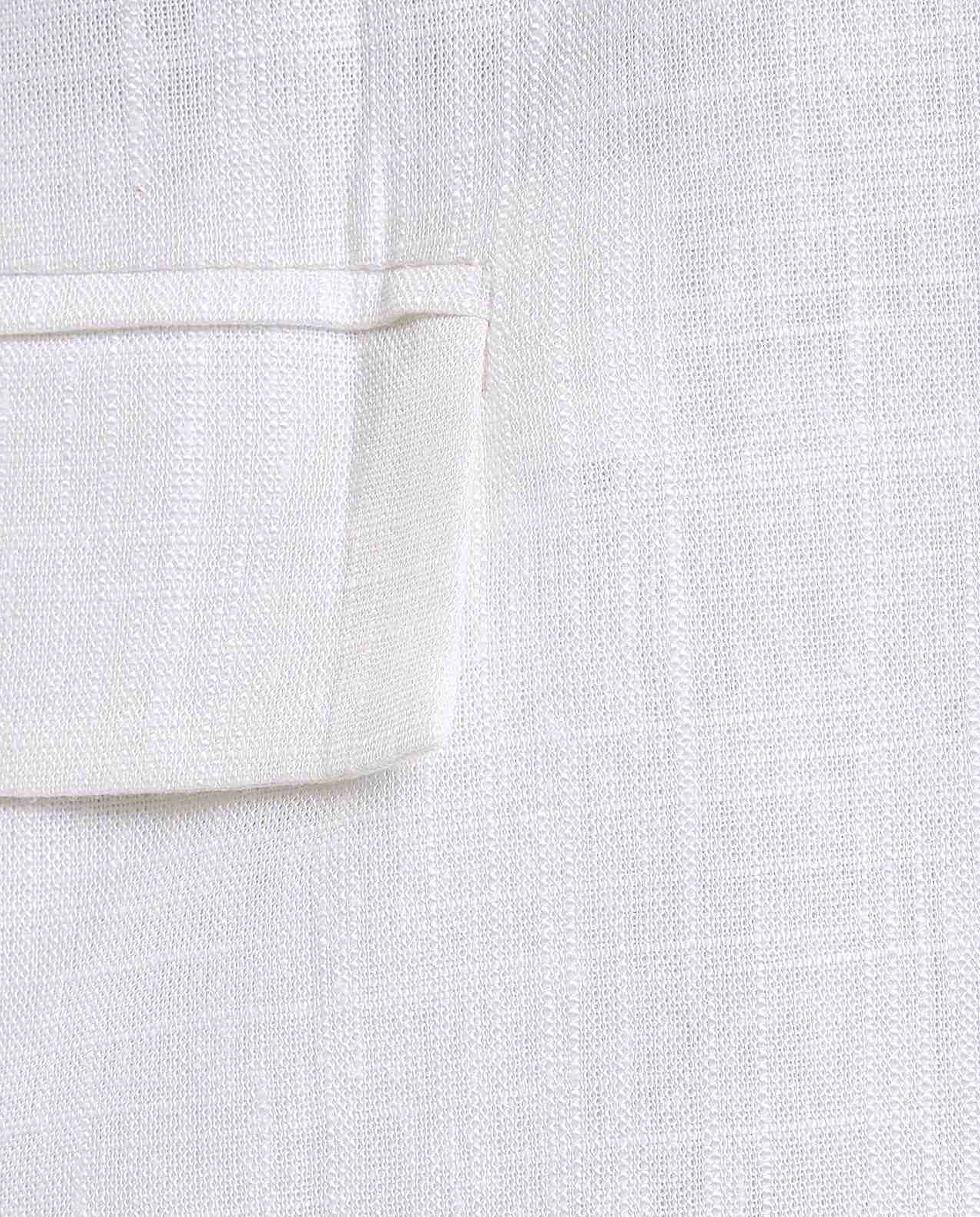 Solid Jacket with Lapel Collar and Long Sleeves