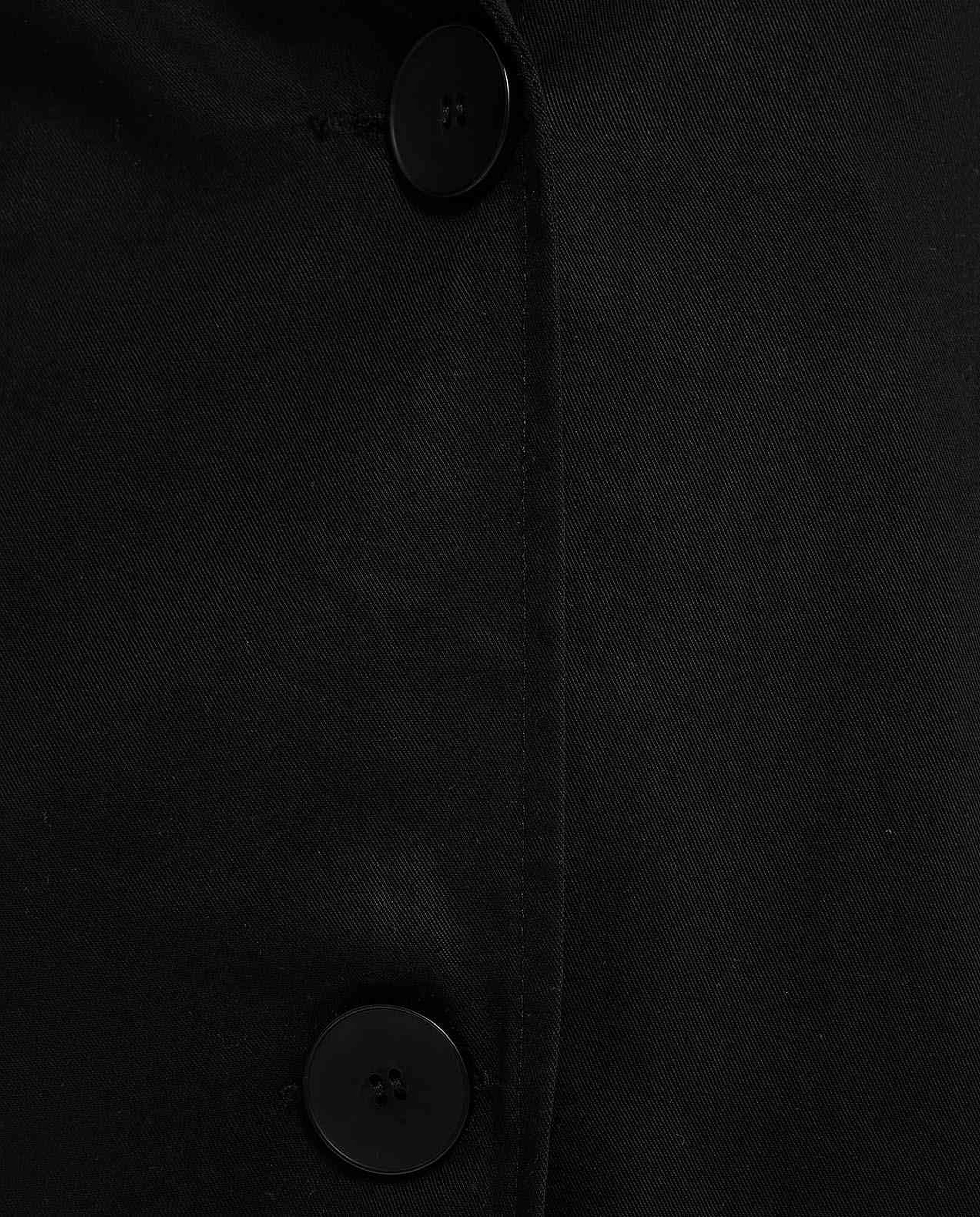 Single Breasted Jacket with Lapel Collar and Long Sleeves