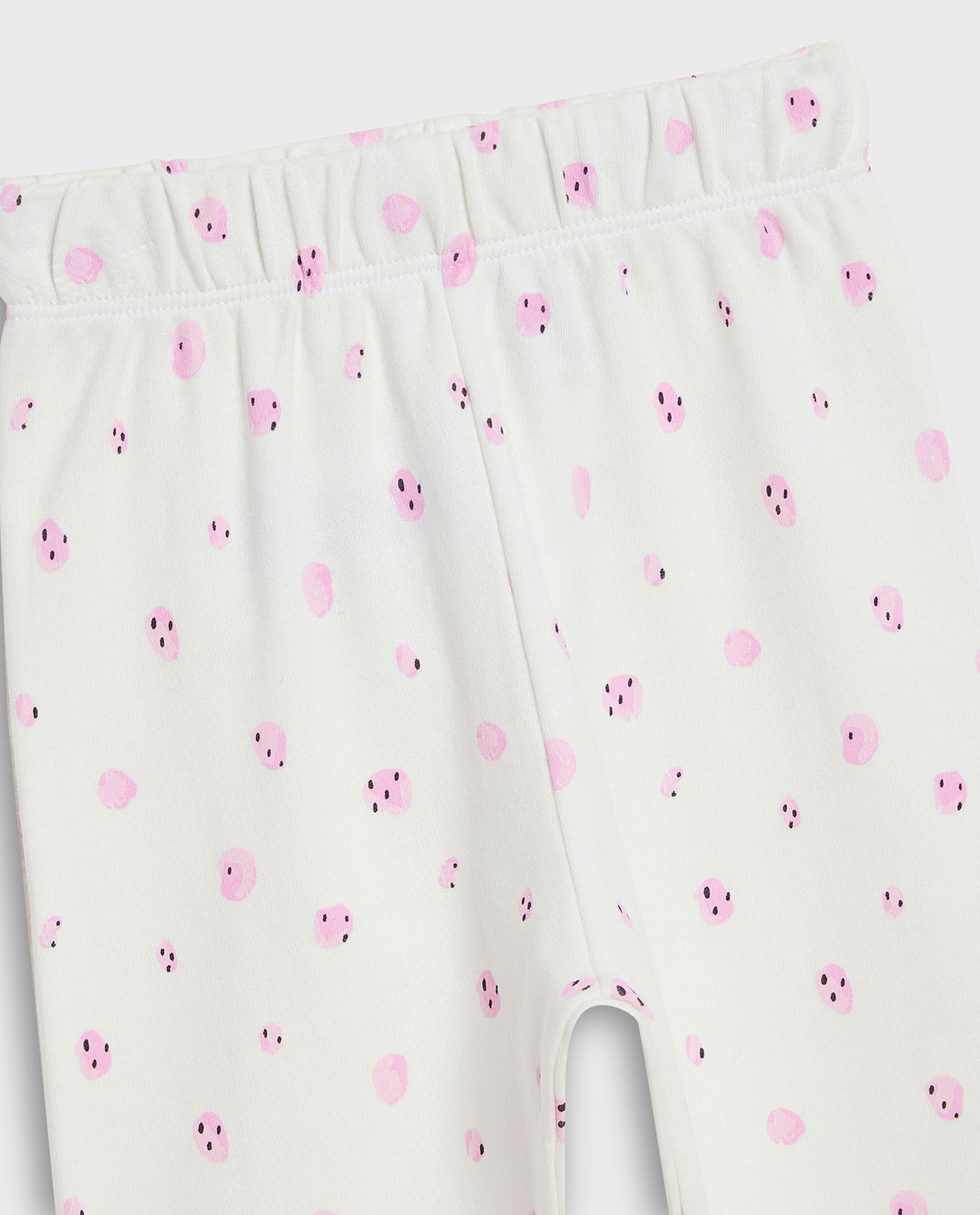 Appliqued Top and Pant Set with Headband