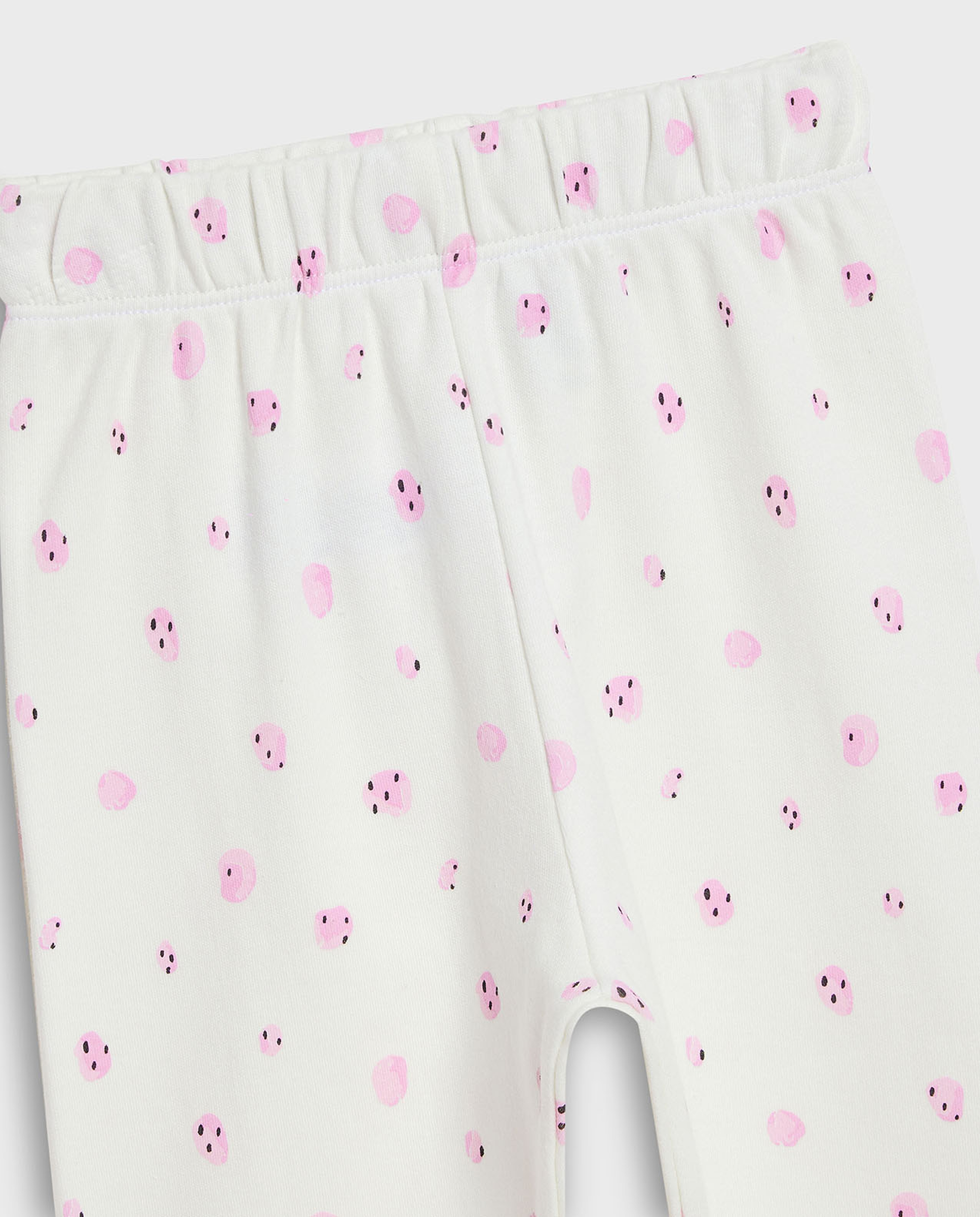 Appliqued Top and Pant Set with Headband