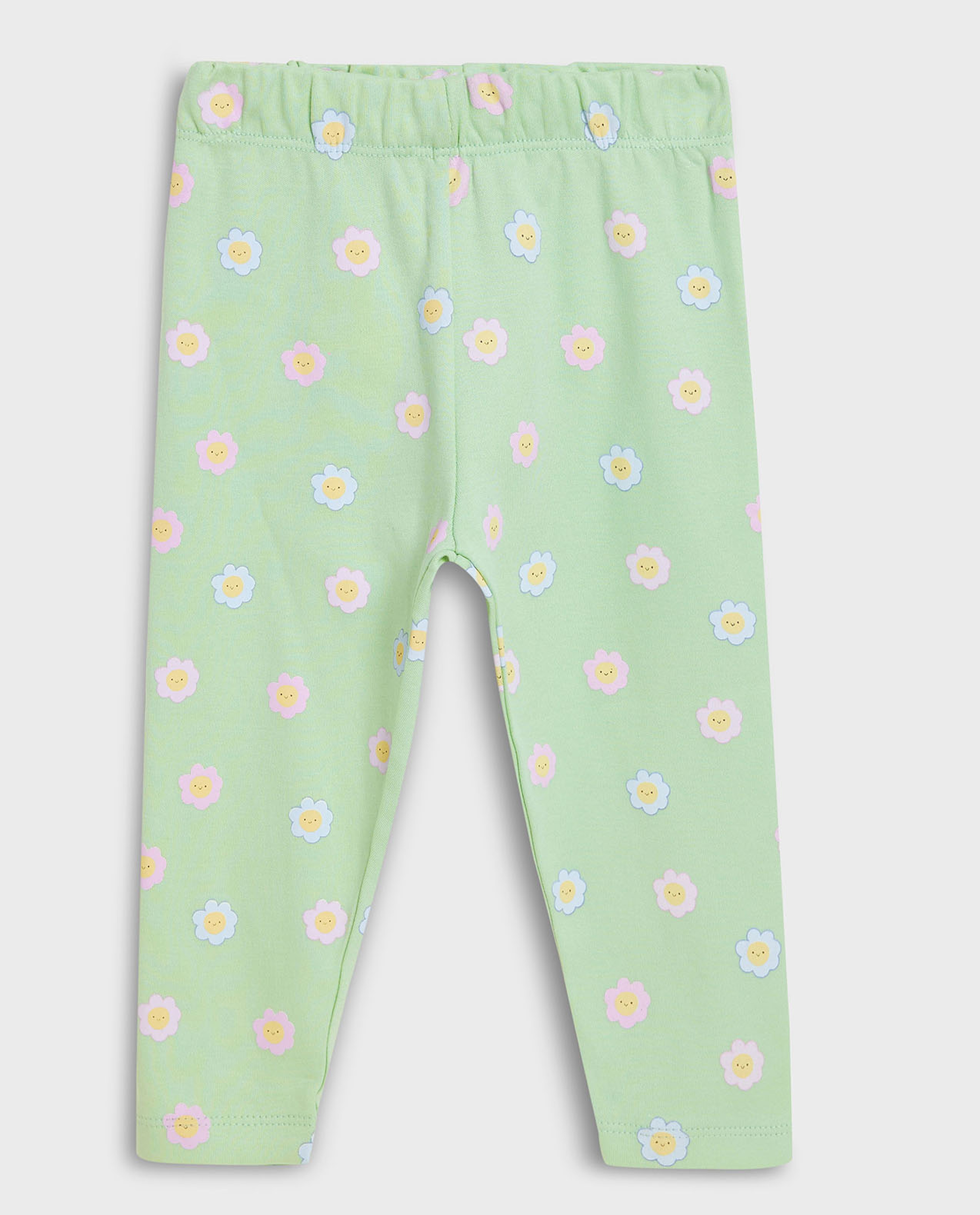 Embroidered Top and Pant Set with Headband