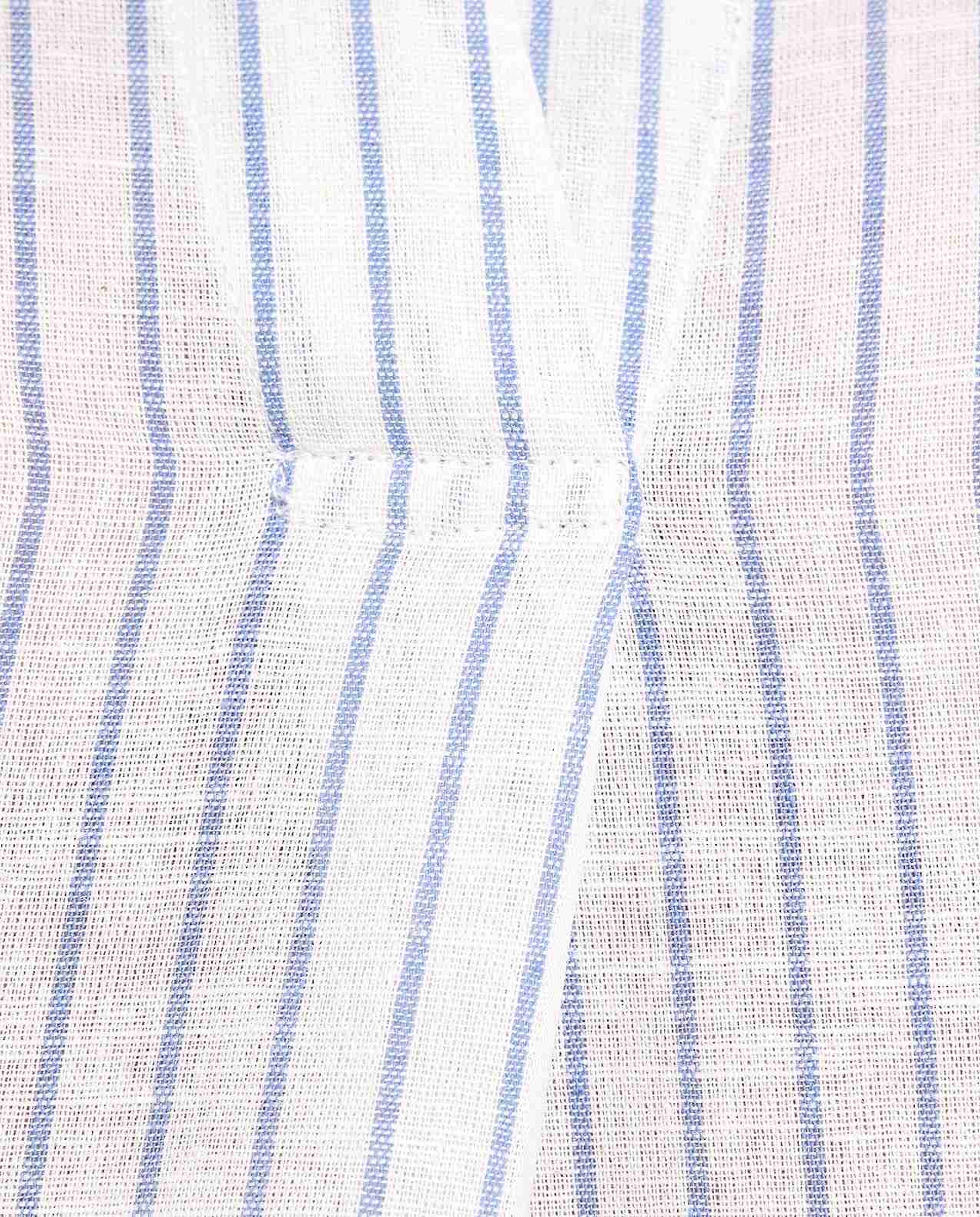 Striped Collared Top with 3/4 Sleeves