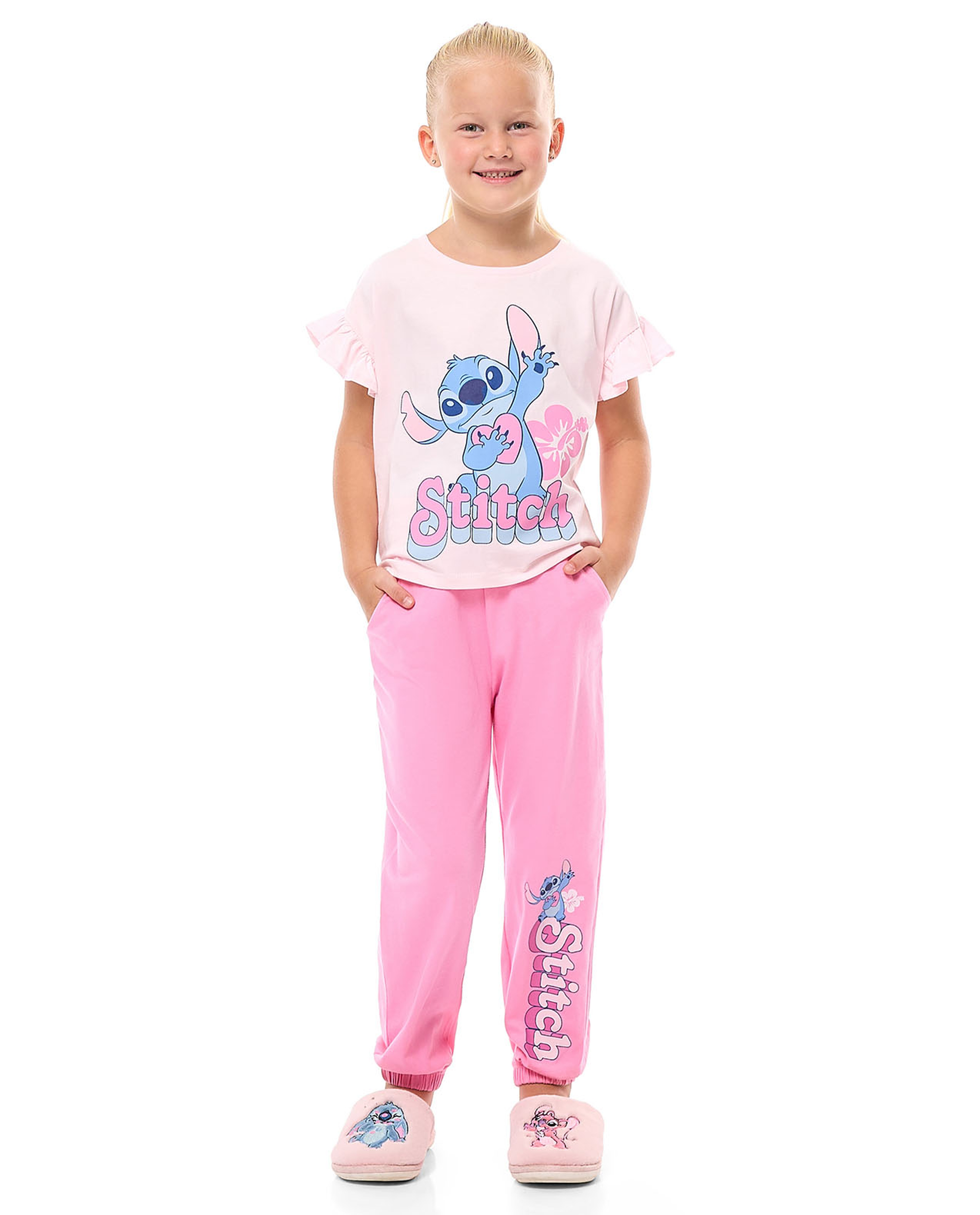 Stitch Printed Pyjama Set