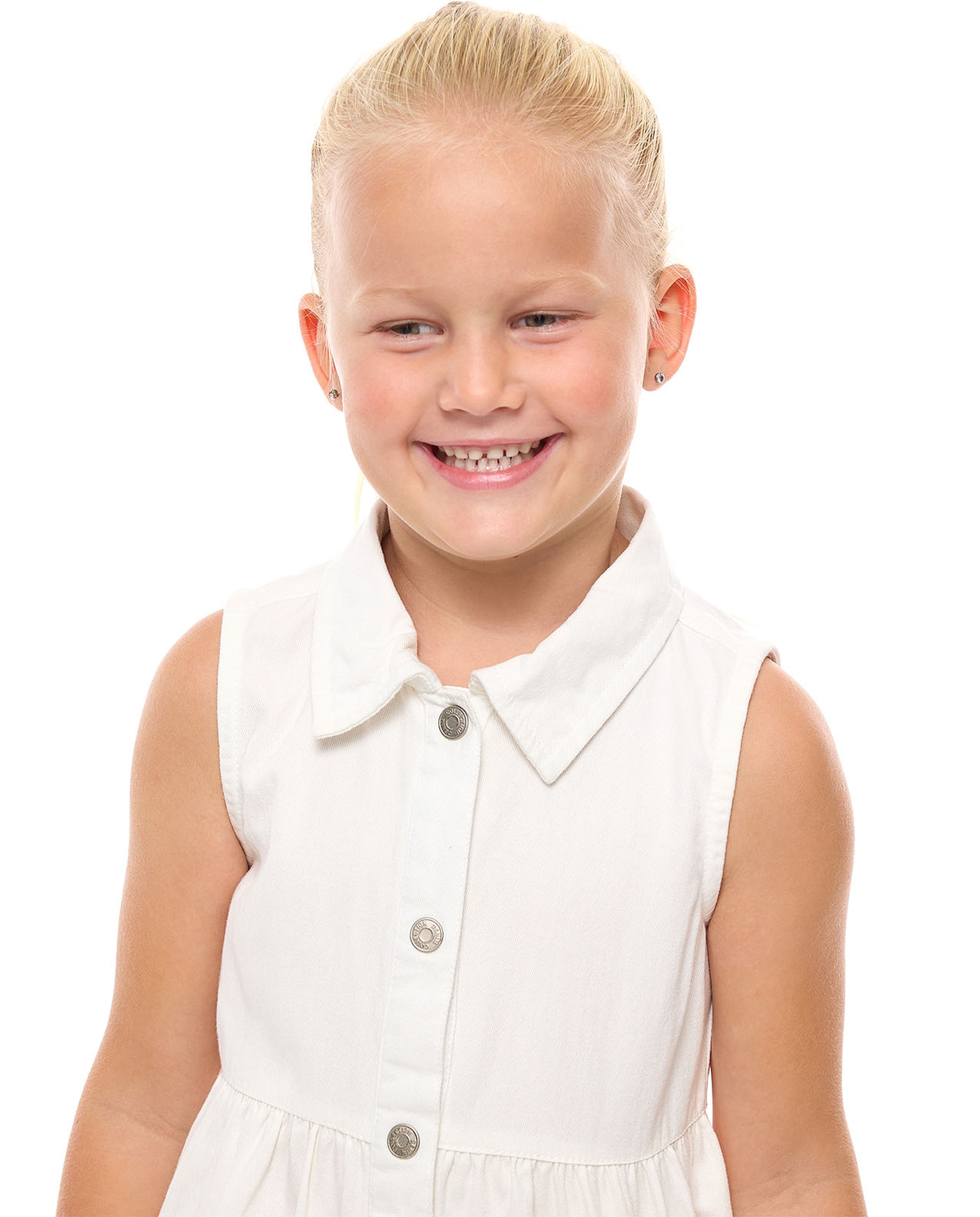 Solid Sleeveless Shirt Dress with Classic Collar