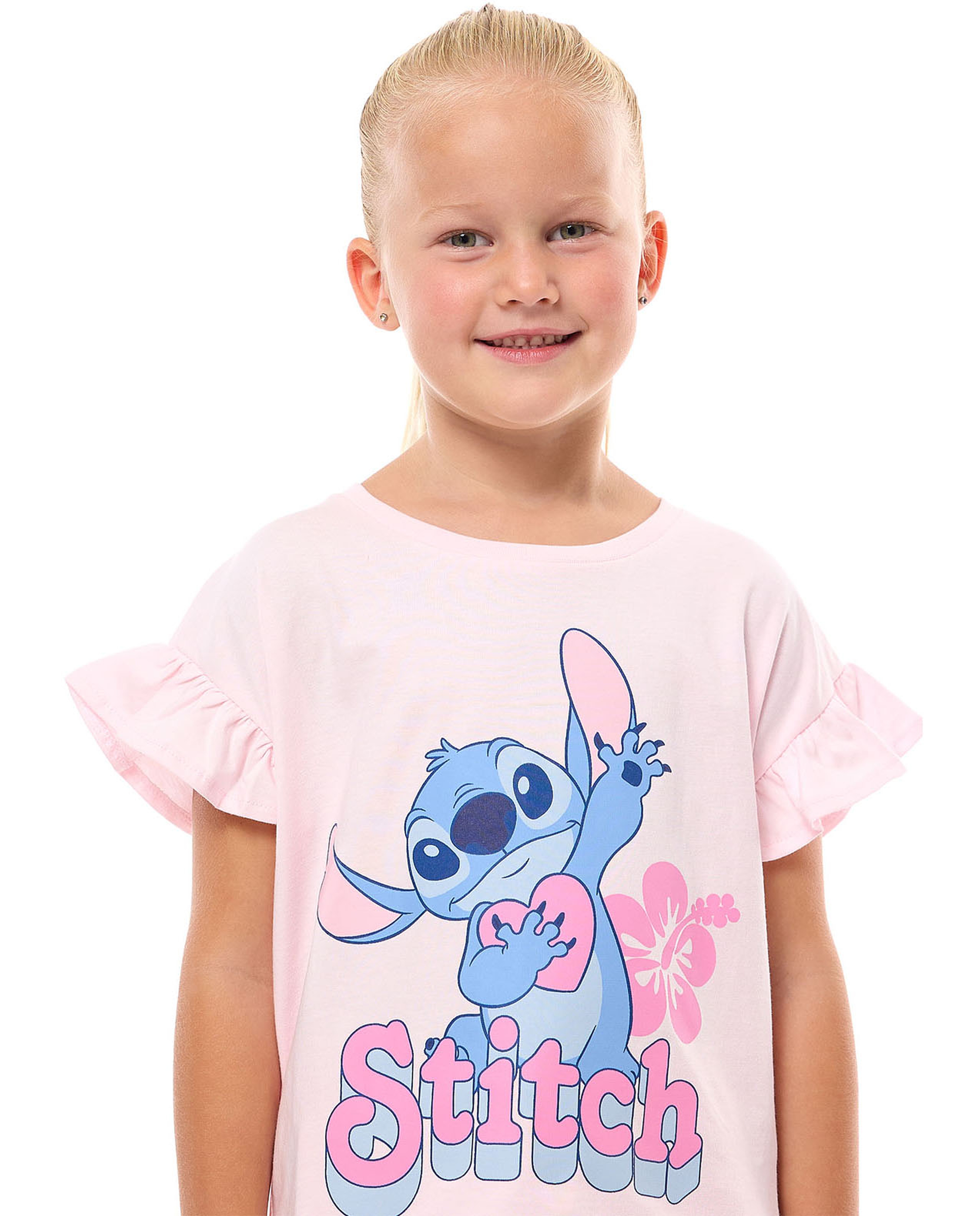 Stitch Printed Pyjama Set