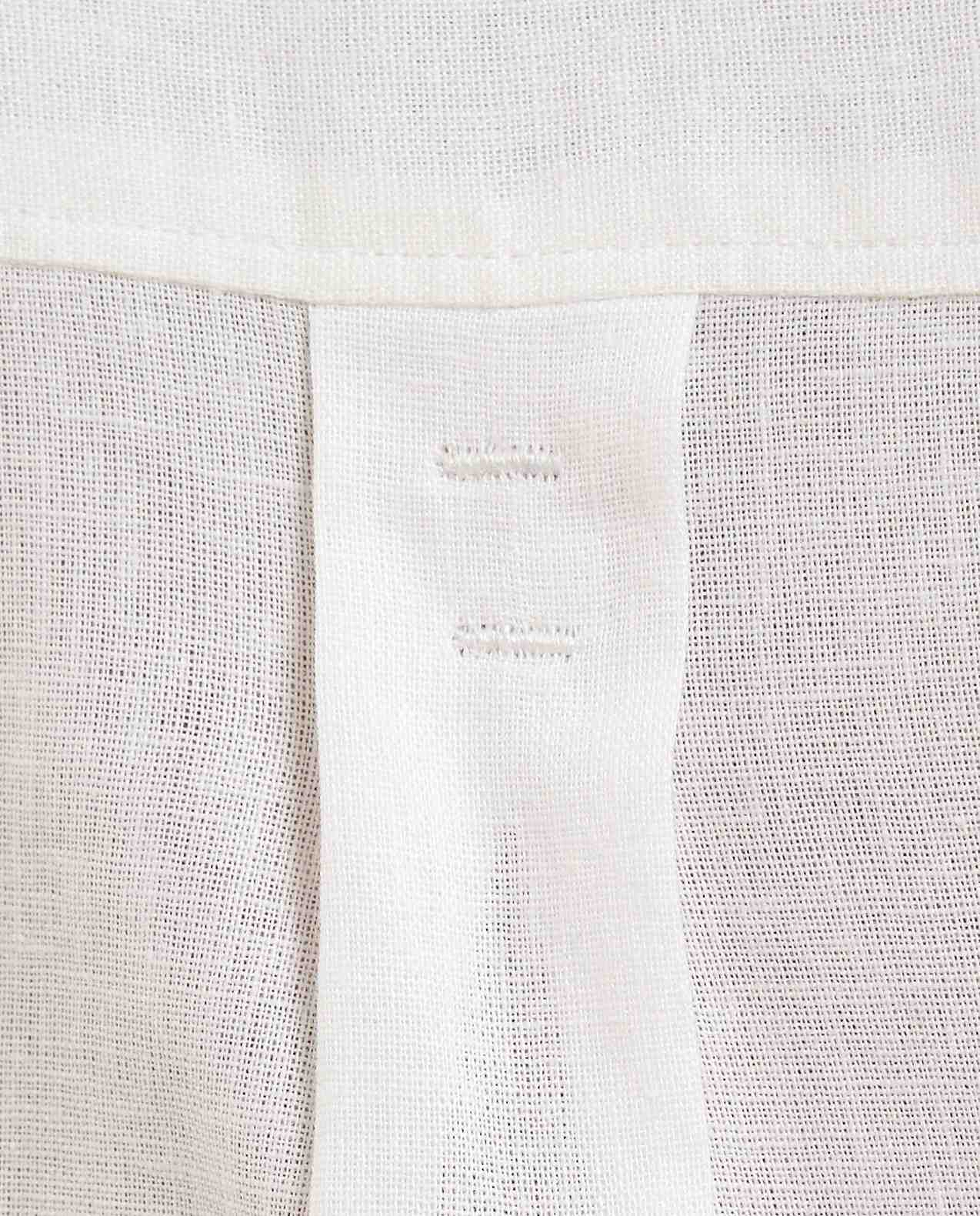 Pocket Detail Shirt with Mandarin Collar and Long Sleeves