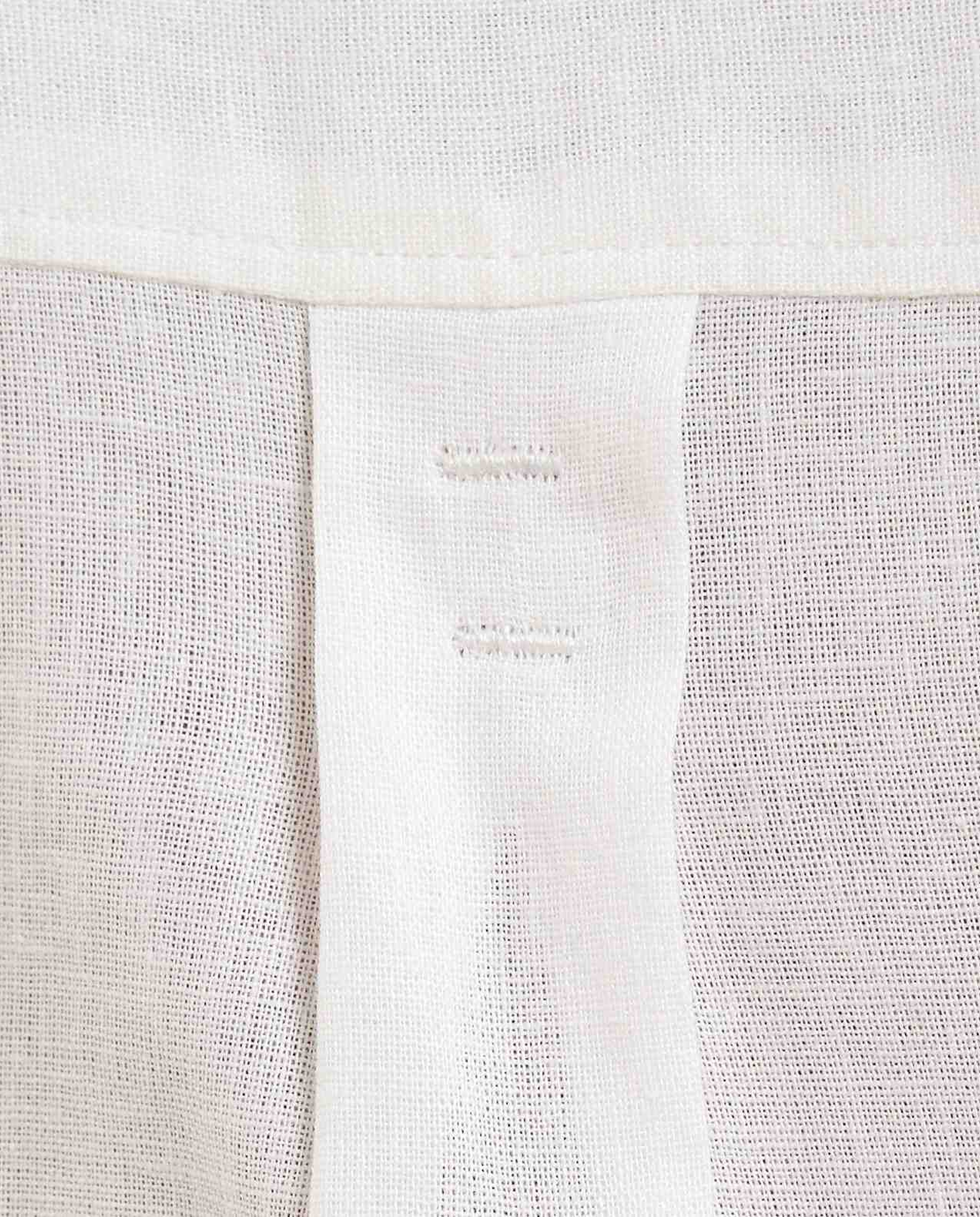 Pocket Detail Shirt with Mandarin Collar and Long Sleeves