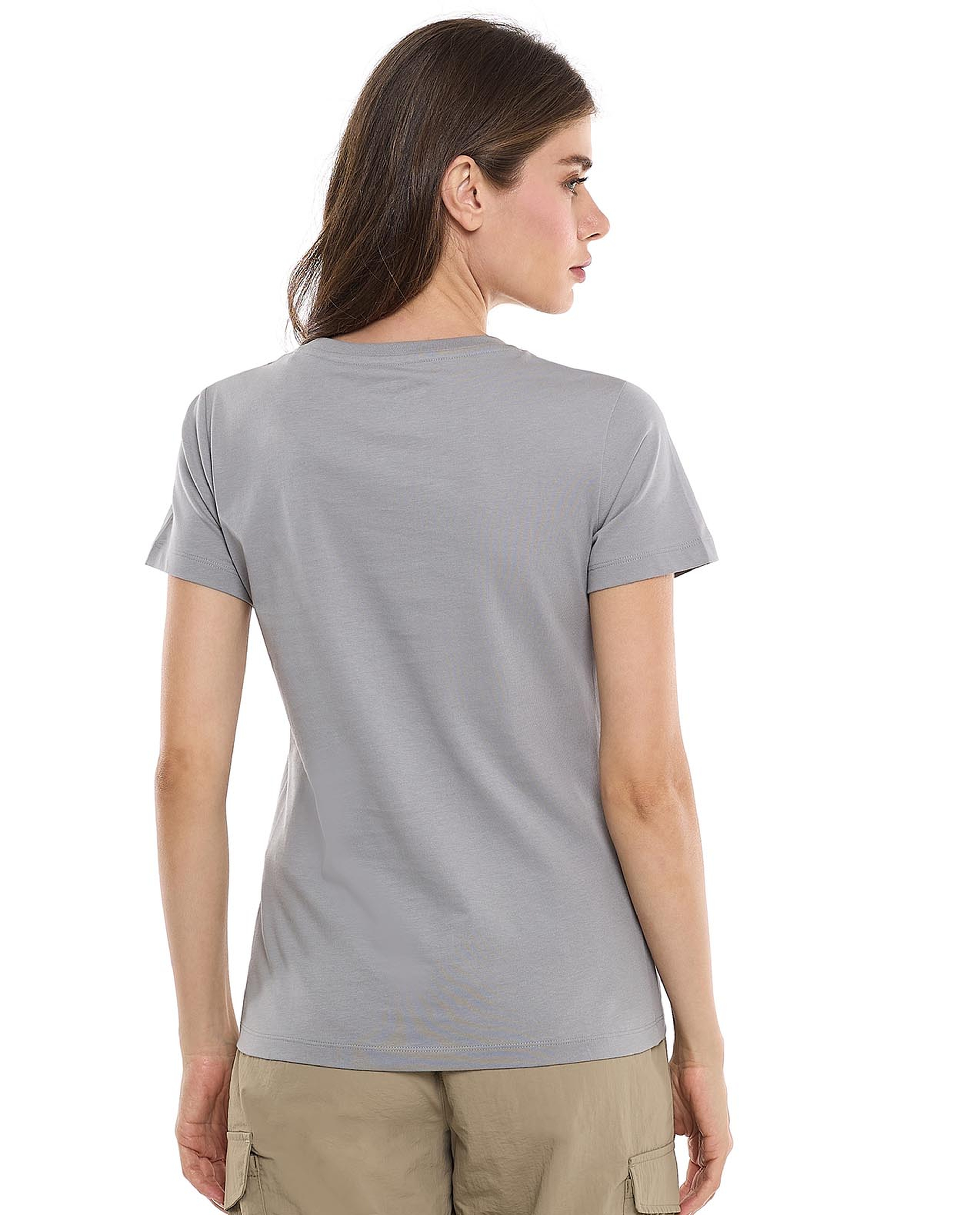 Printed T-Shirt with Crew Neck and Short Sleeves