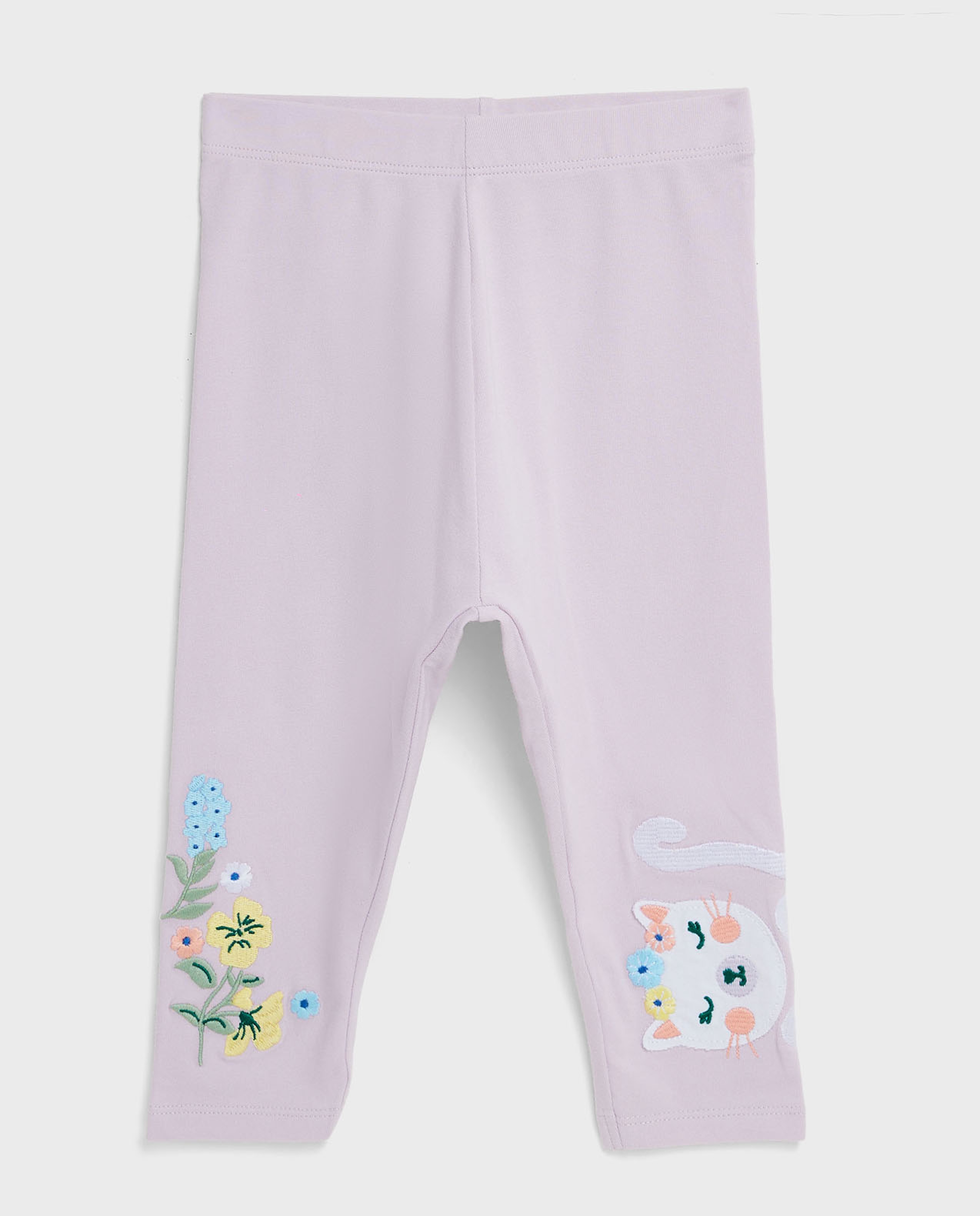 Embroidered Top and Pant Set