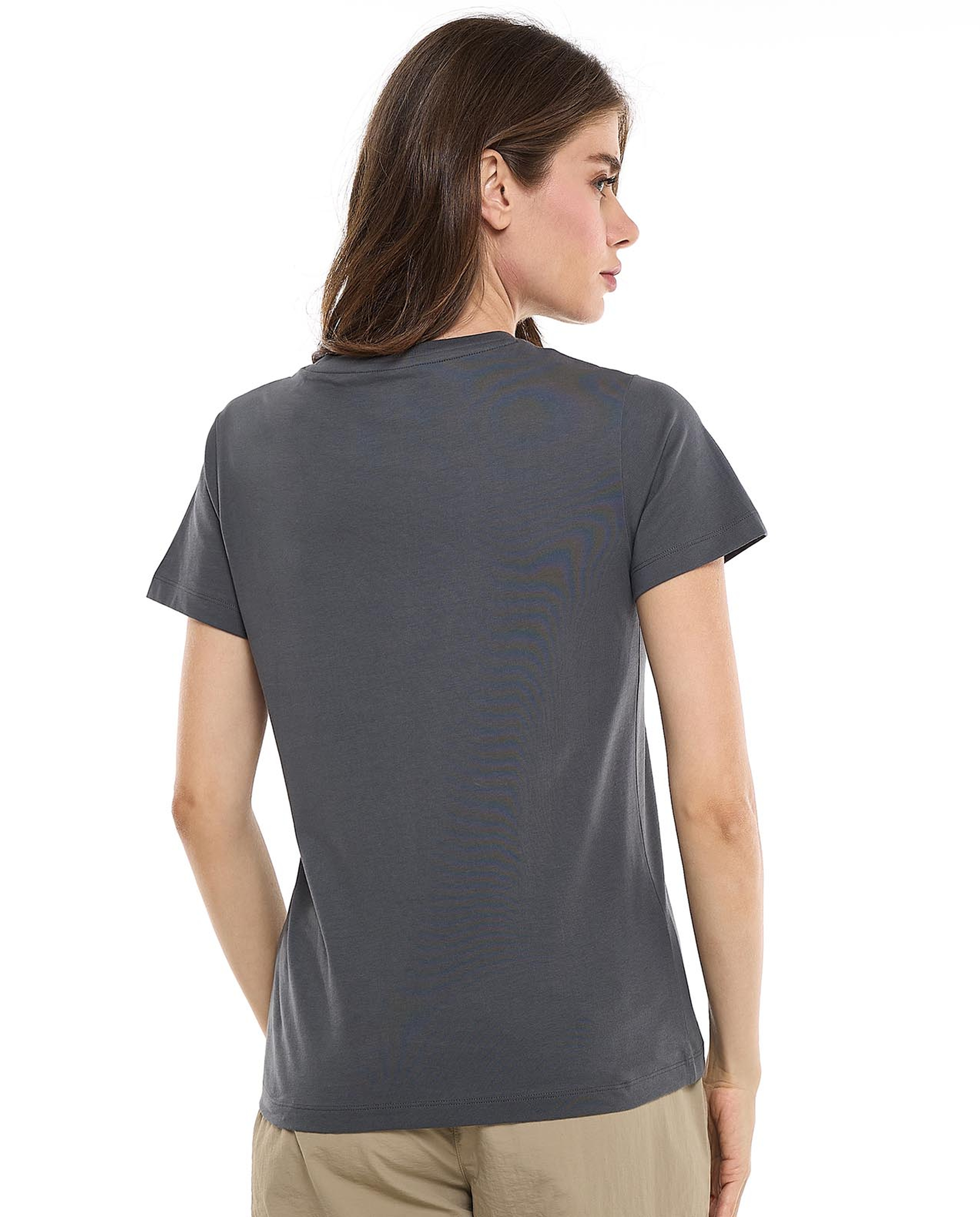 Printed T-Shirt with Crew Neck and Short Sleeves