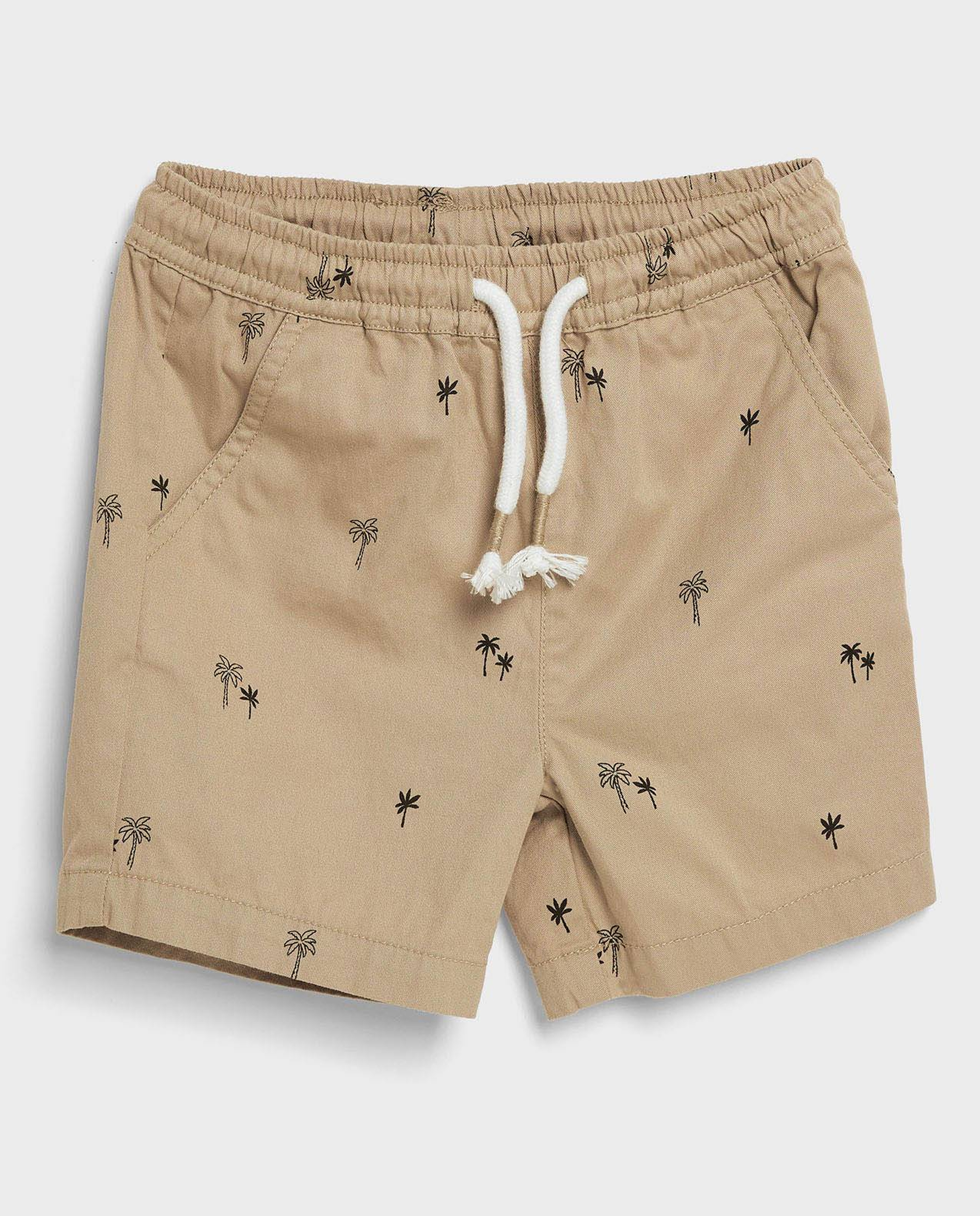 Printed Shirt and Shorts Set