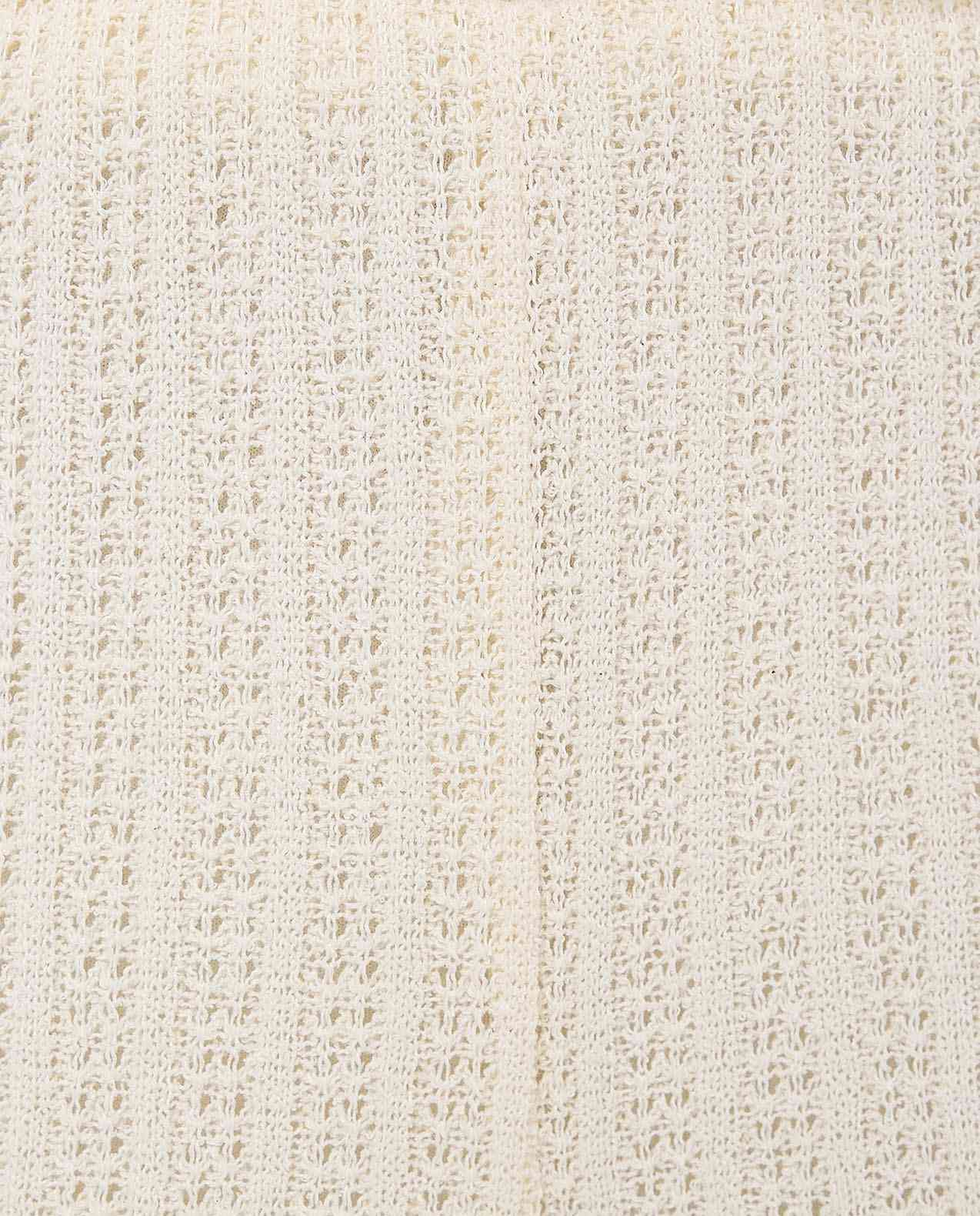 Openwork Wide Leg Pants with Elastic Waist