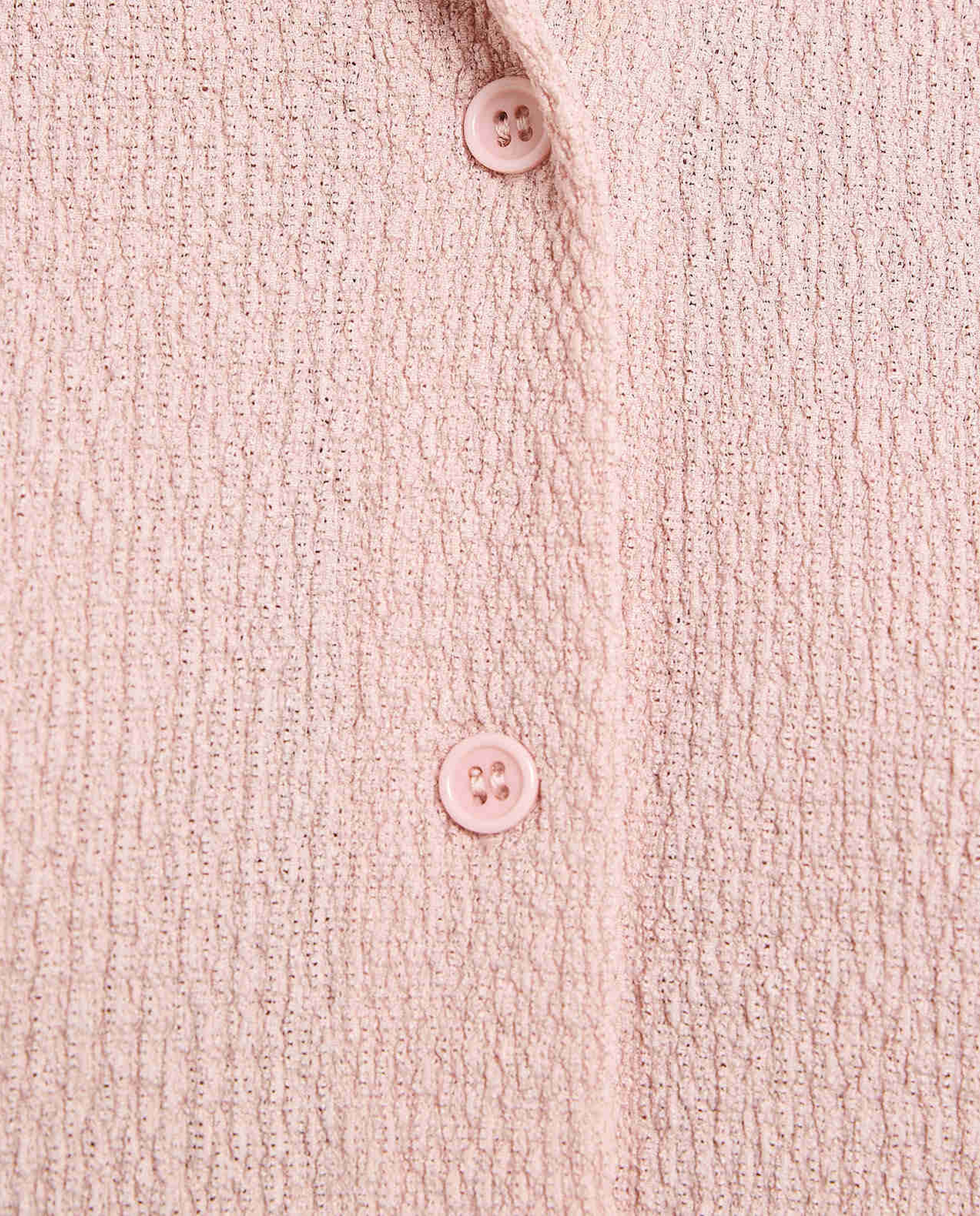 Textured Shirt with Classic Collar and Short Sleeves