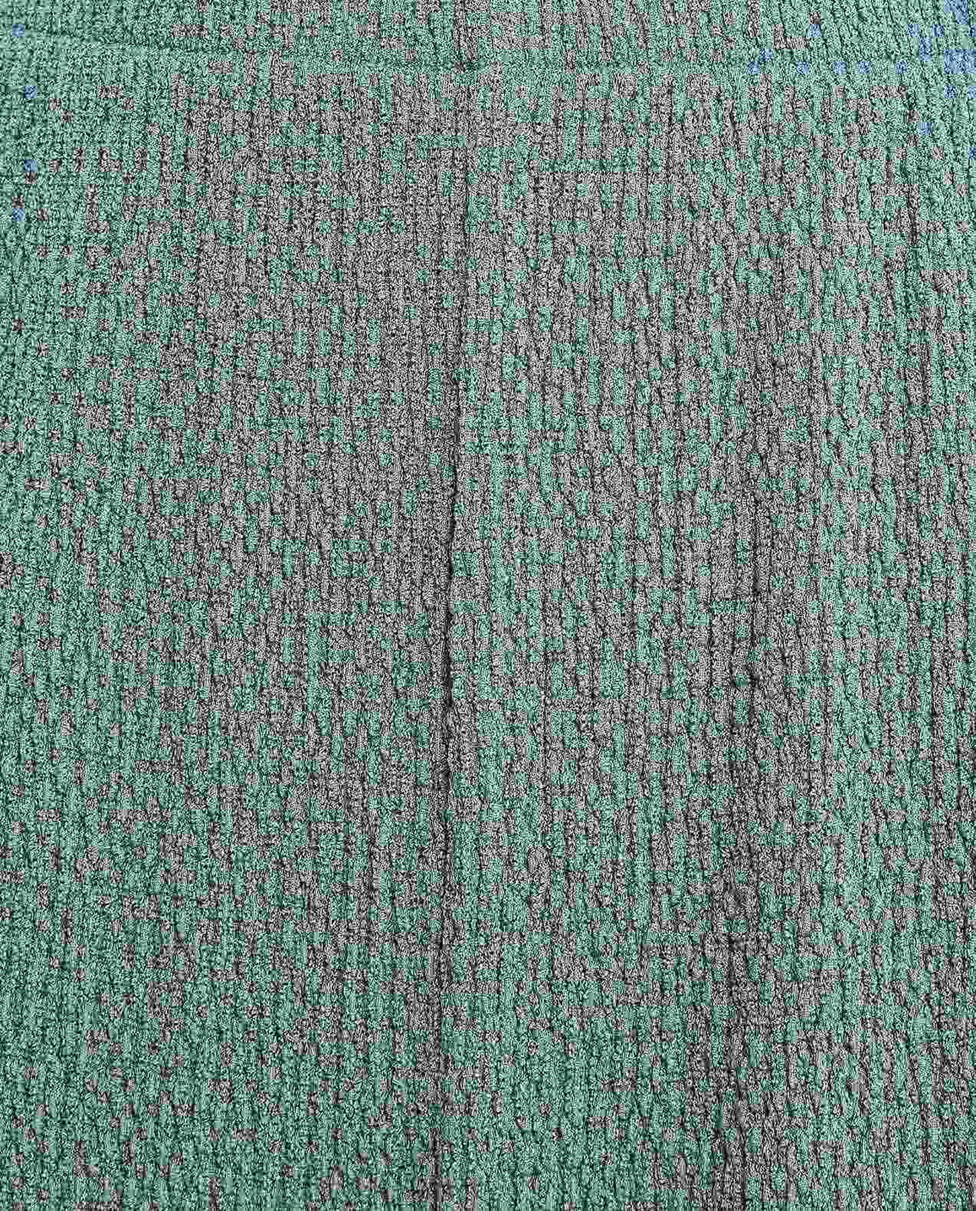 Textured Wide Leg Pants with Elastic Waist