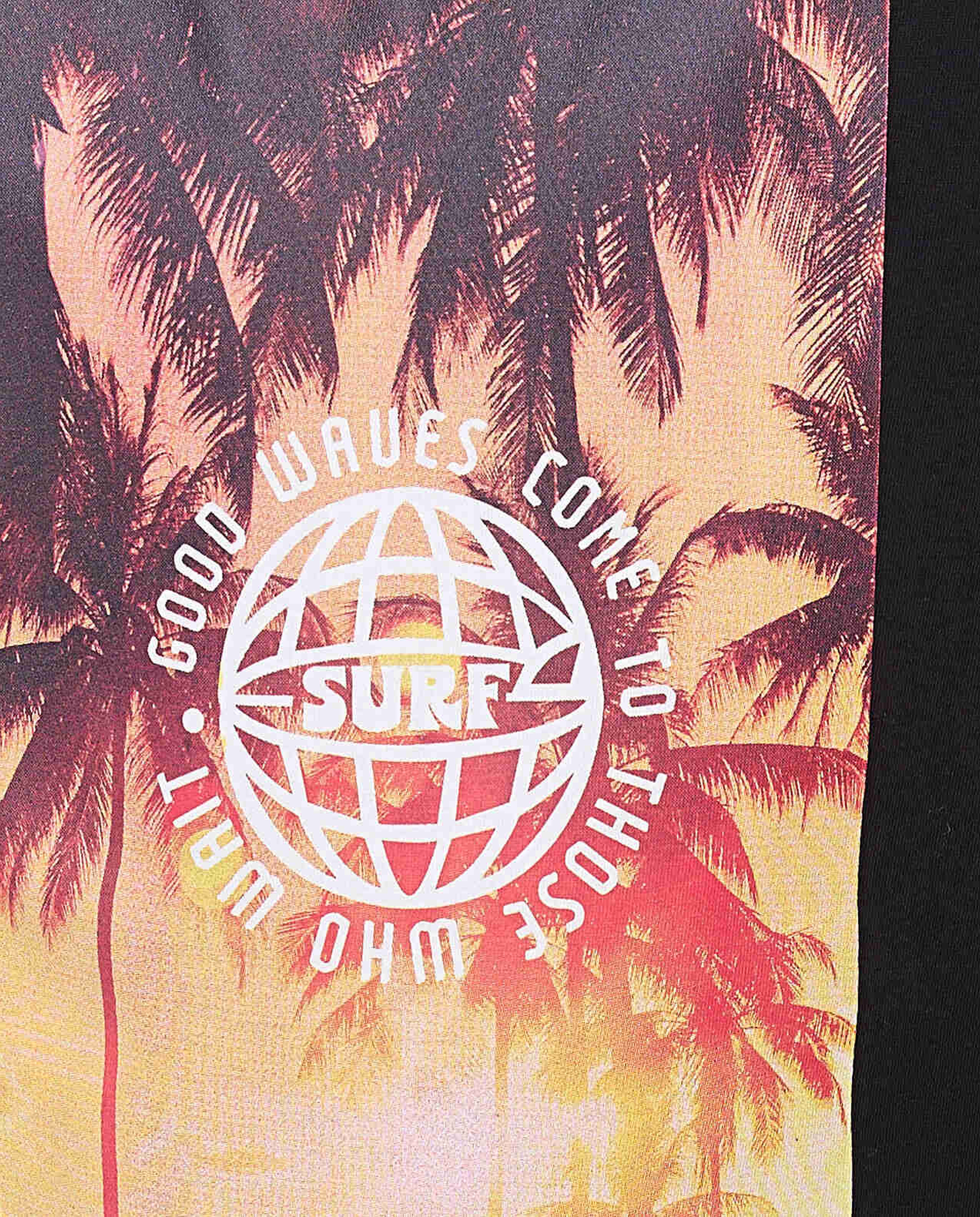 Printed T-Shirt with Crew Neck and Short Sleeves