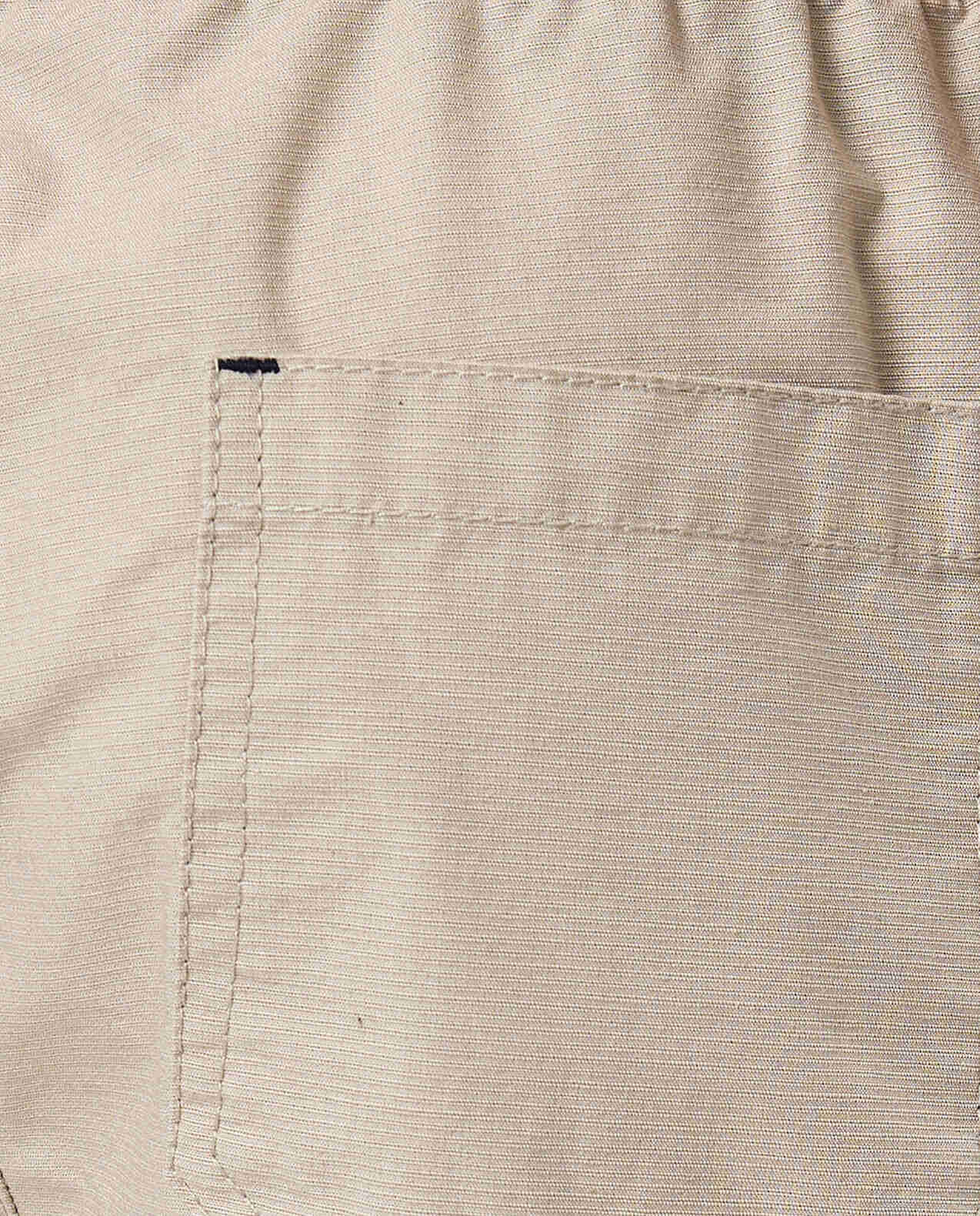 Solid Shorts with Drawstring Waist