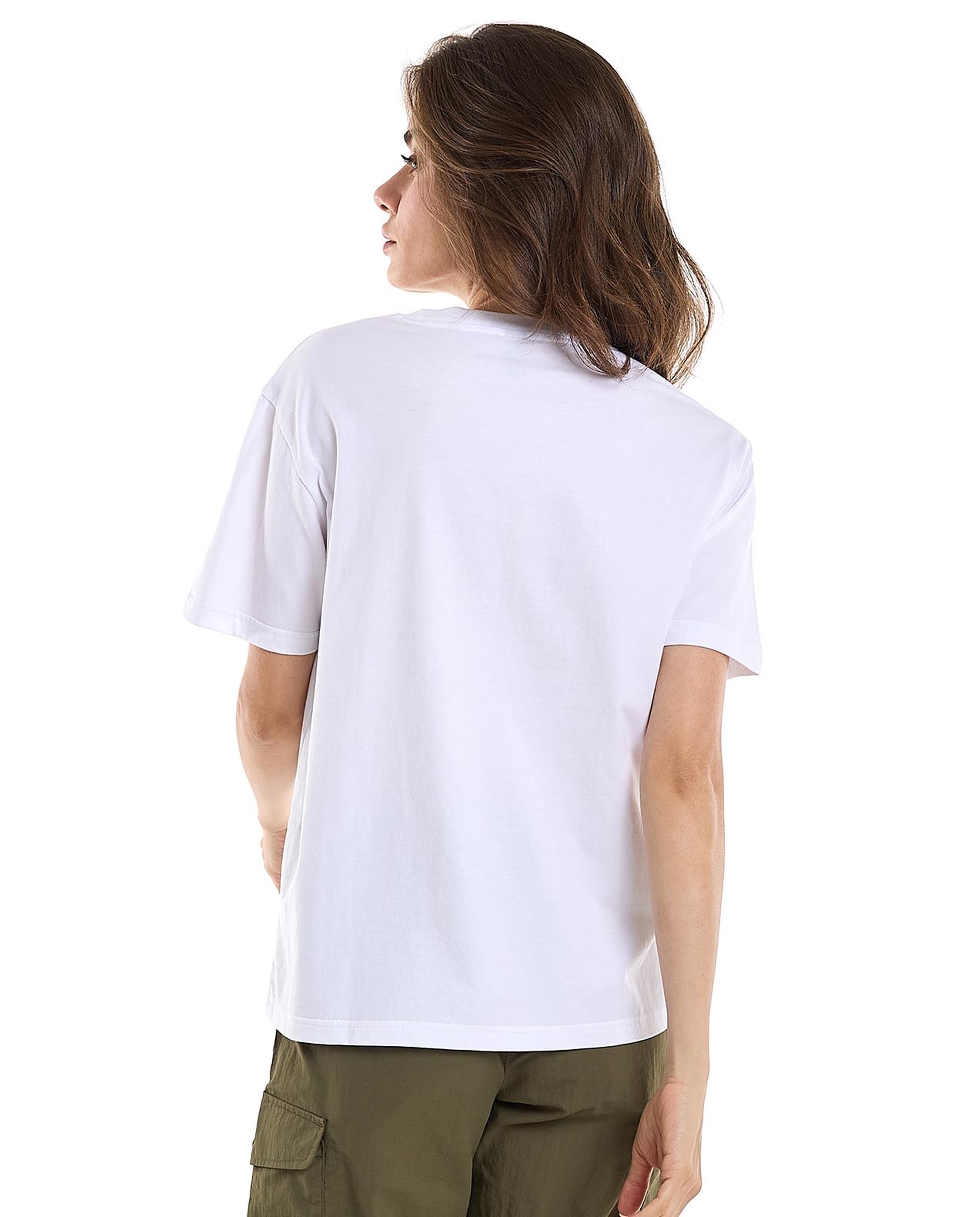 Printed T-Shirt with Crew Neck and Short Sleeves